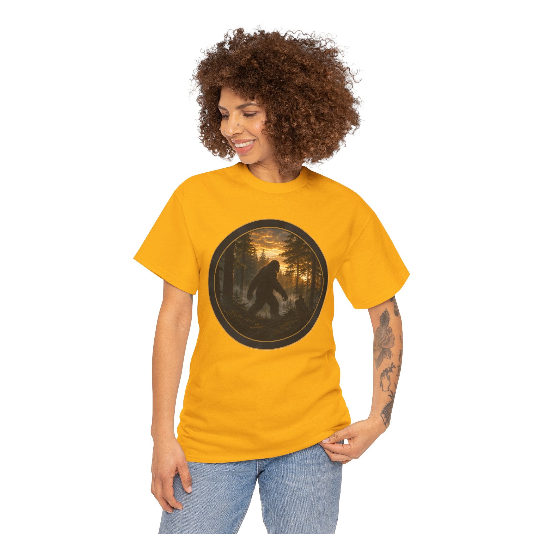 Still Out There – Bigfoot Sasquatch Forest Graphic T-Shirt