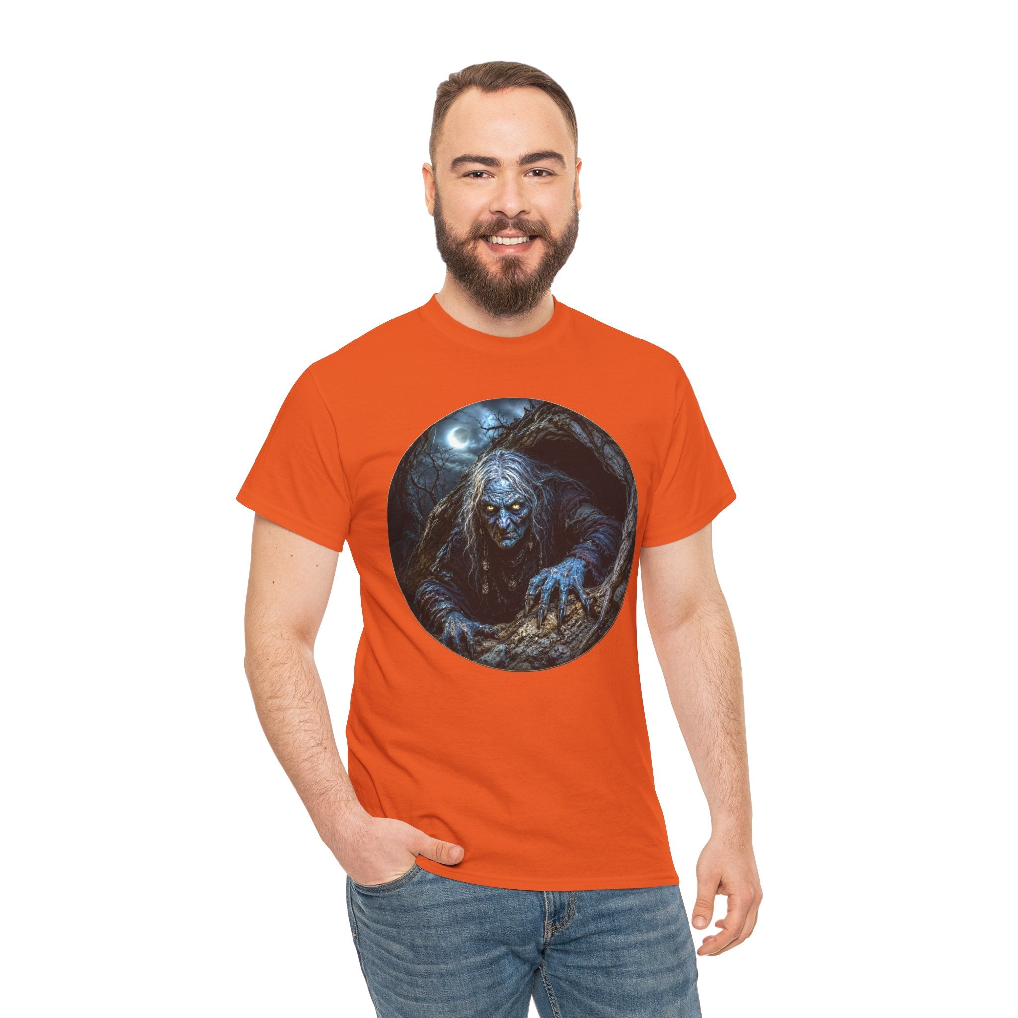 The Hollow Hag T-Shirt | Crone Witch Folklore Tee | Valegrim