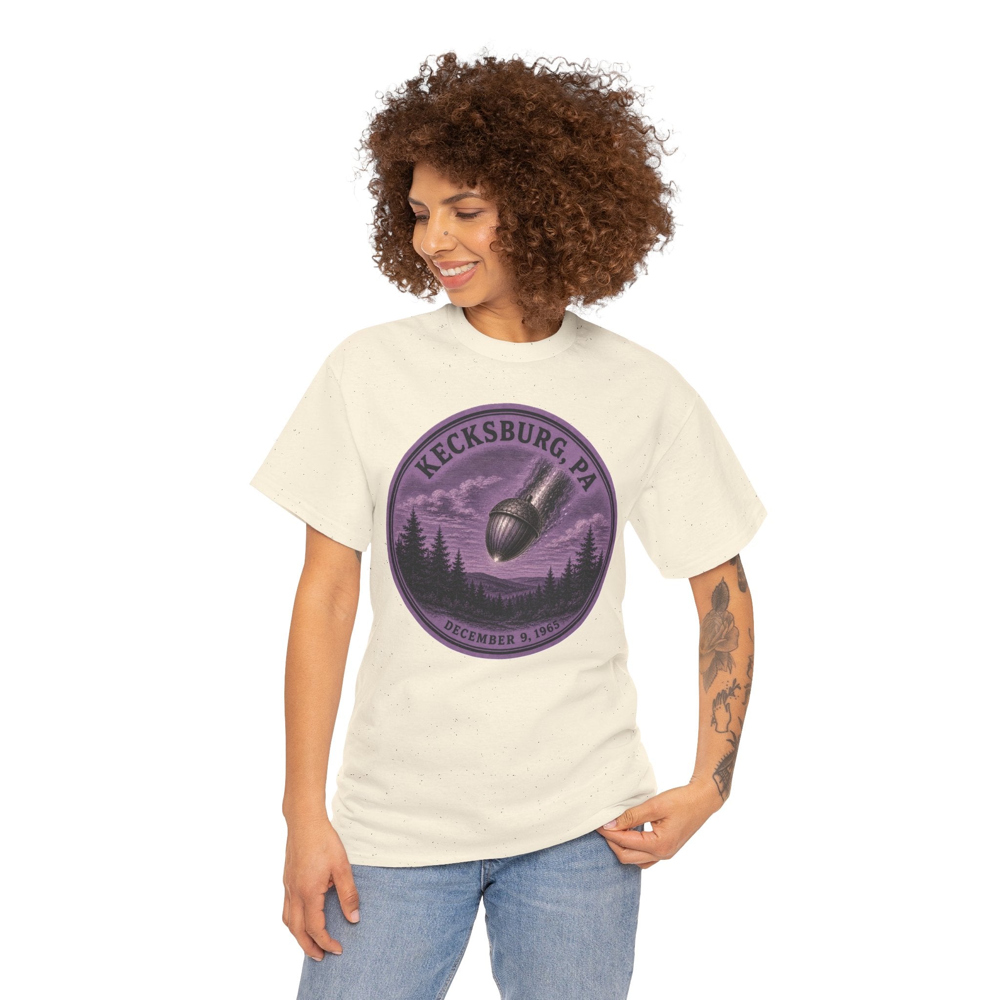 The Kecksburg Acorn T-Shirt | Pennsylvania 1965 UFO Tee