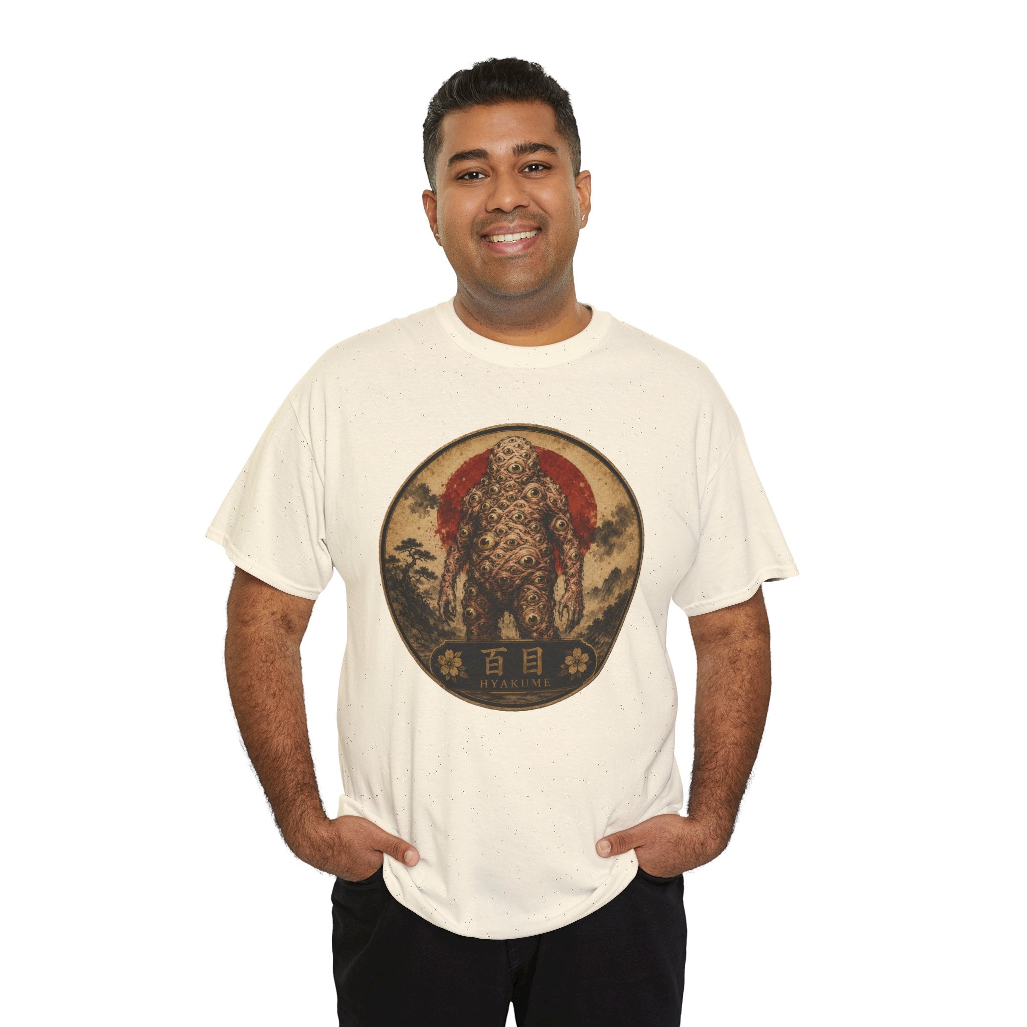 Hyakume Hundred-Eyed Yōkai T-Shirt | Japanese Folklore Tee