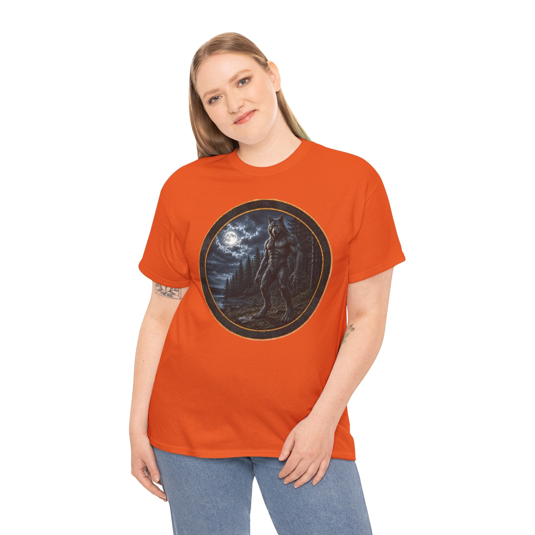 Still Out There – Dogman Bipedal Wolf Cryptid Graphic T-Shirt