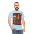 Retro Mars Astronaut T-Shirt — "Lonely But Loving It" Vintage Space Tee