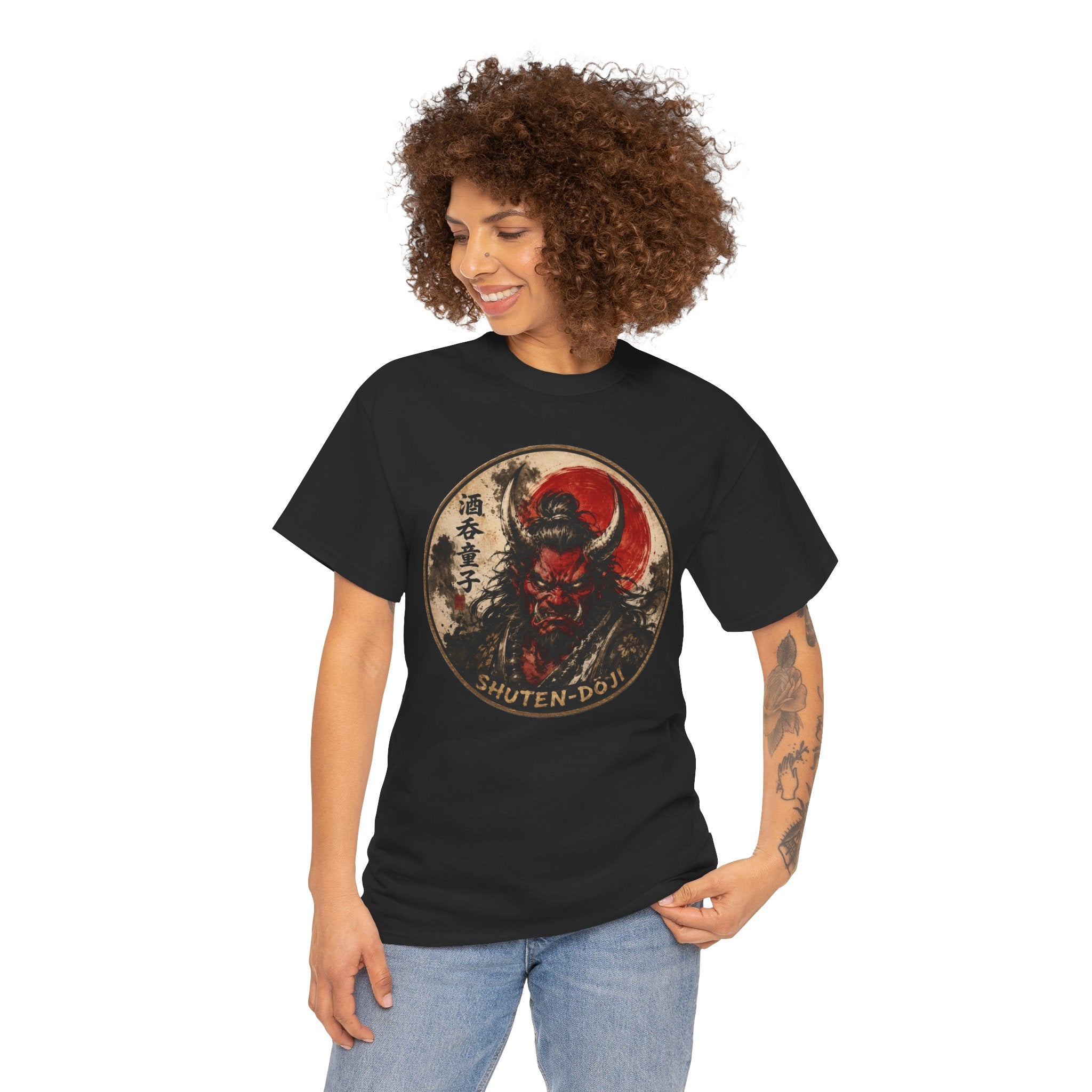 Shuten-Dōji Demon King T-Shirt | Japanese Yōkai Folklore Tee