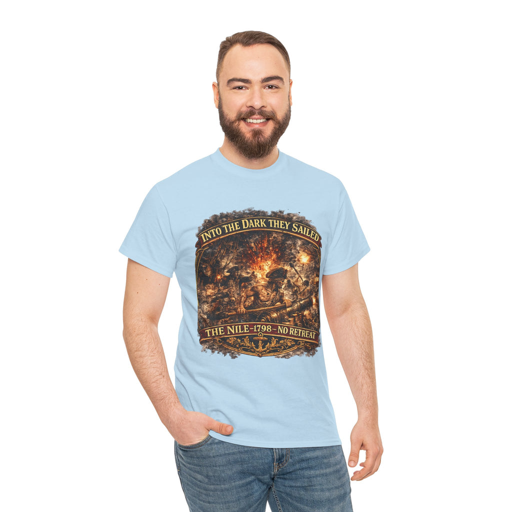 Battle of the Nile 1798 T-Shirt | Napoleonic Naval Battle Graphic Tee | Nelson Naval History Shirt