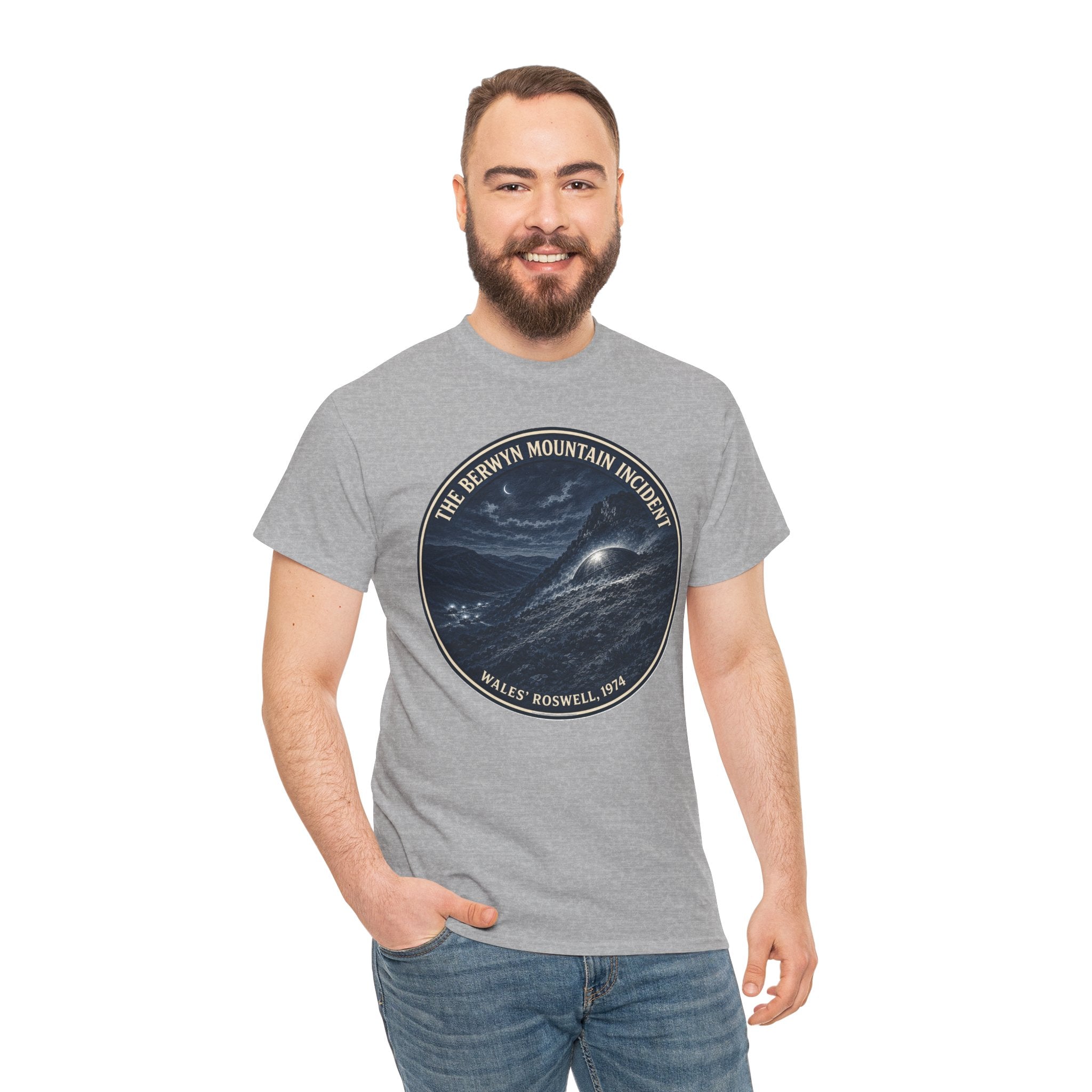 The Berwyn Mountain Incident T-Shirt | Wales' Roswell 1974 Tee