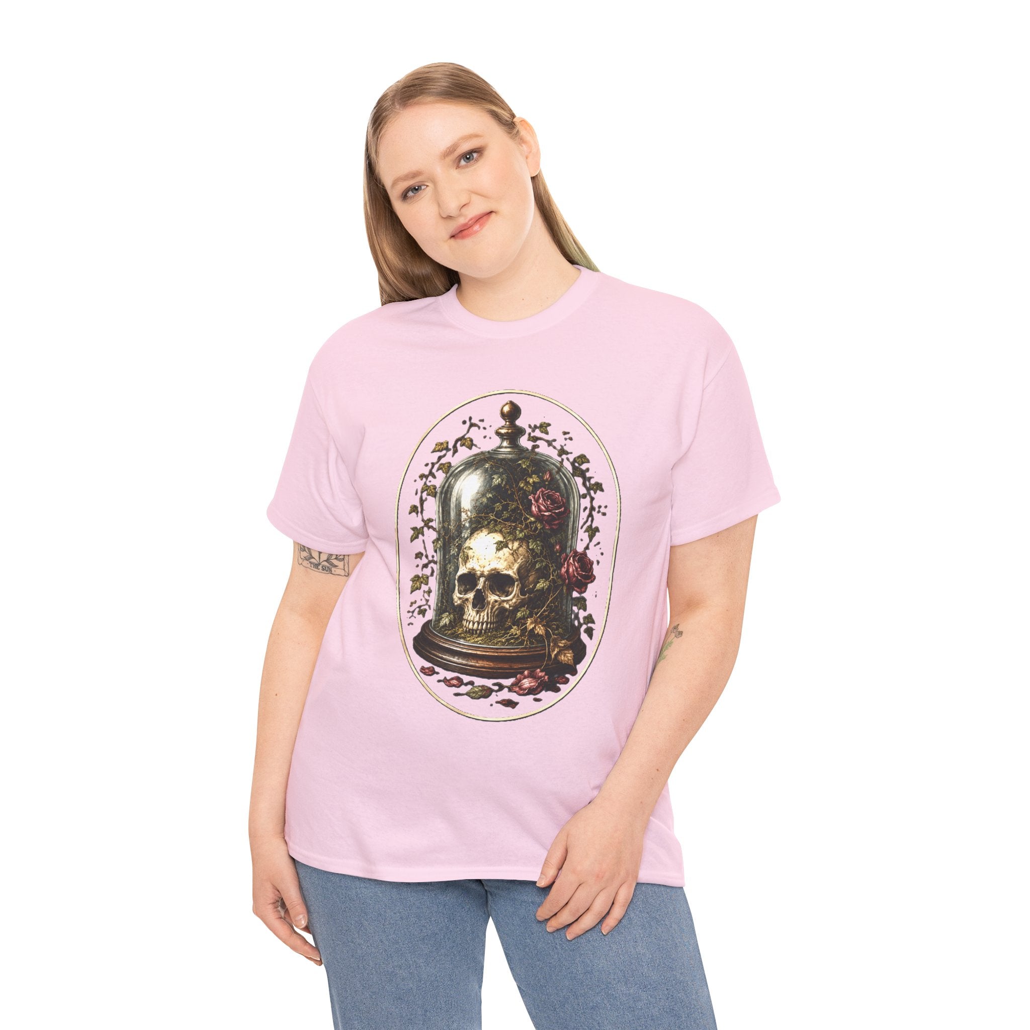 The Bell Jar T-Shirt | Skull Under Glass Gothic Tee