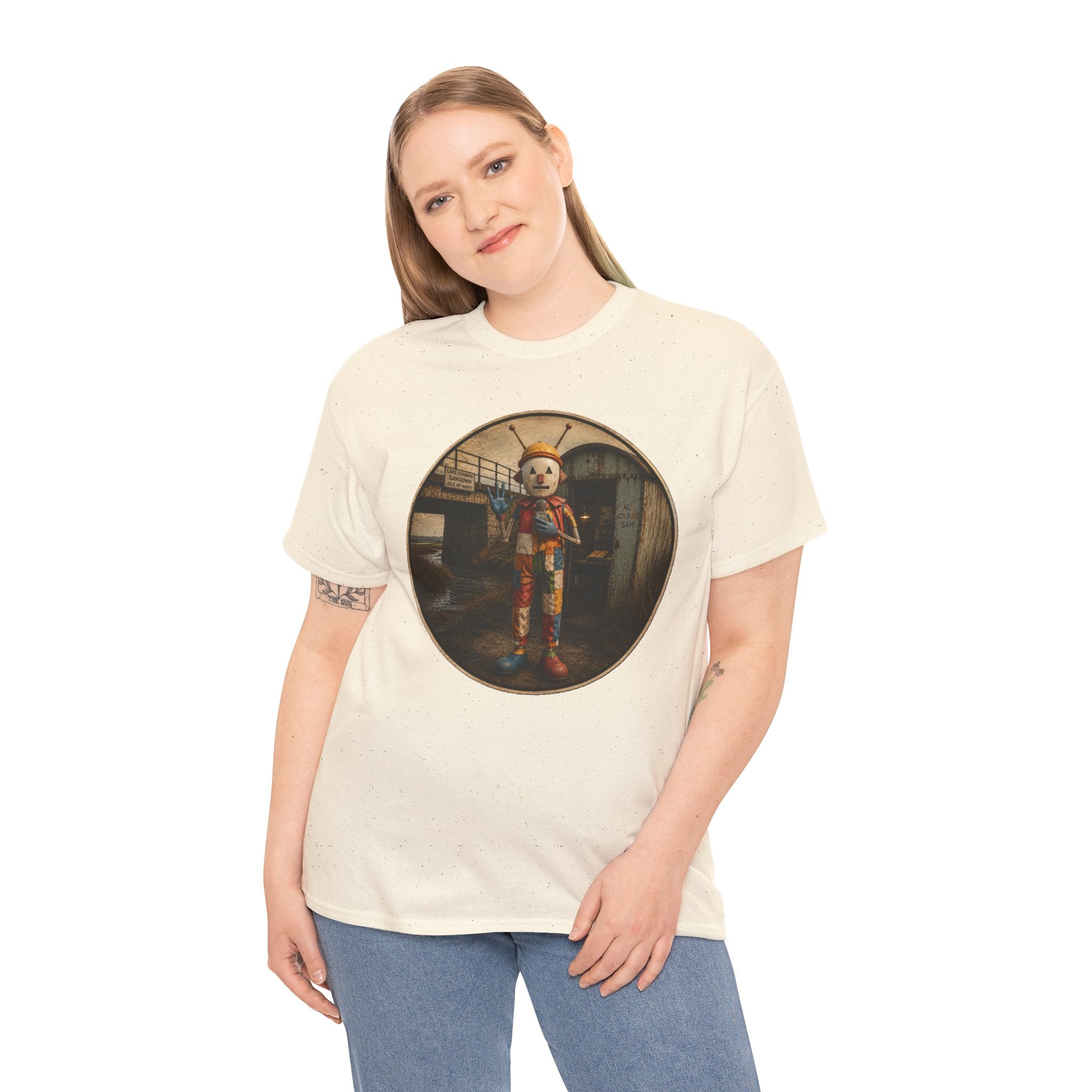 Sam the Sandown Clown T-Shirt | Isle of Wight Cryptid Tee