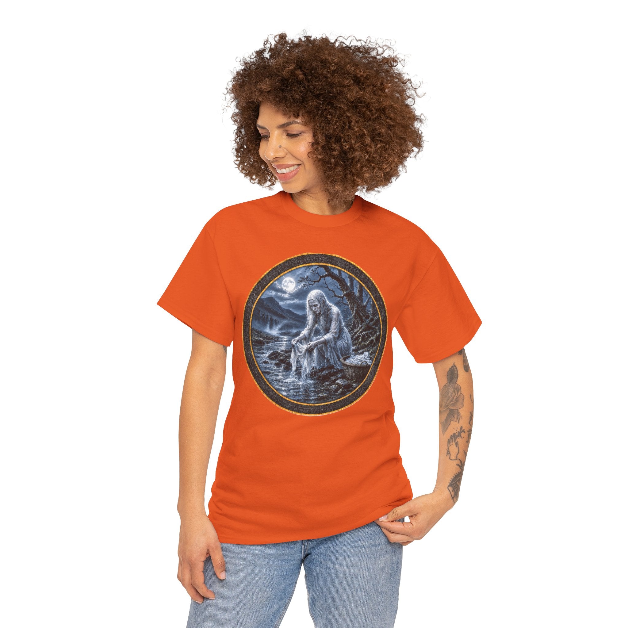 The Bean Nighe - Moonlight T-Shirt — Mystical Ocean Fantasy Tee