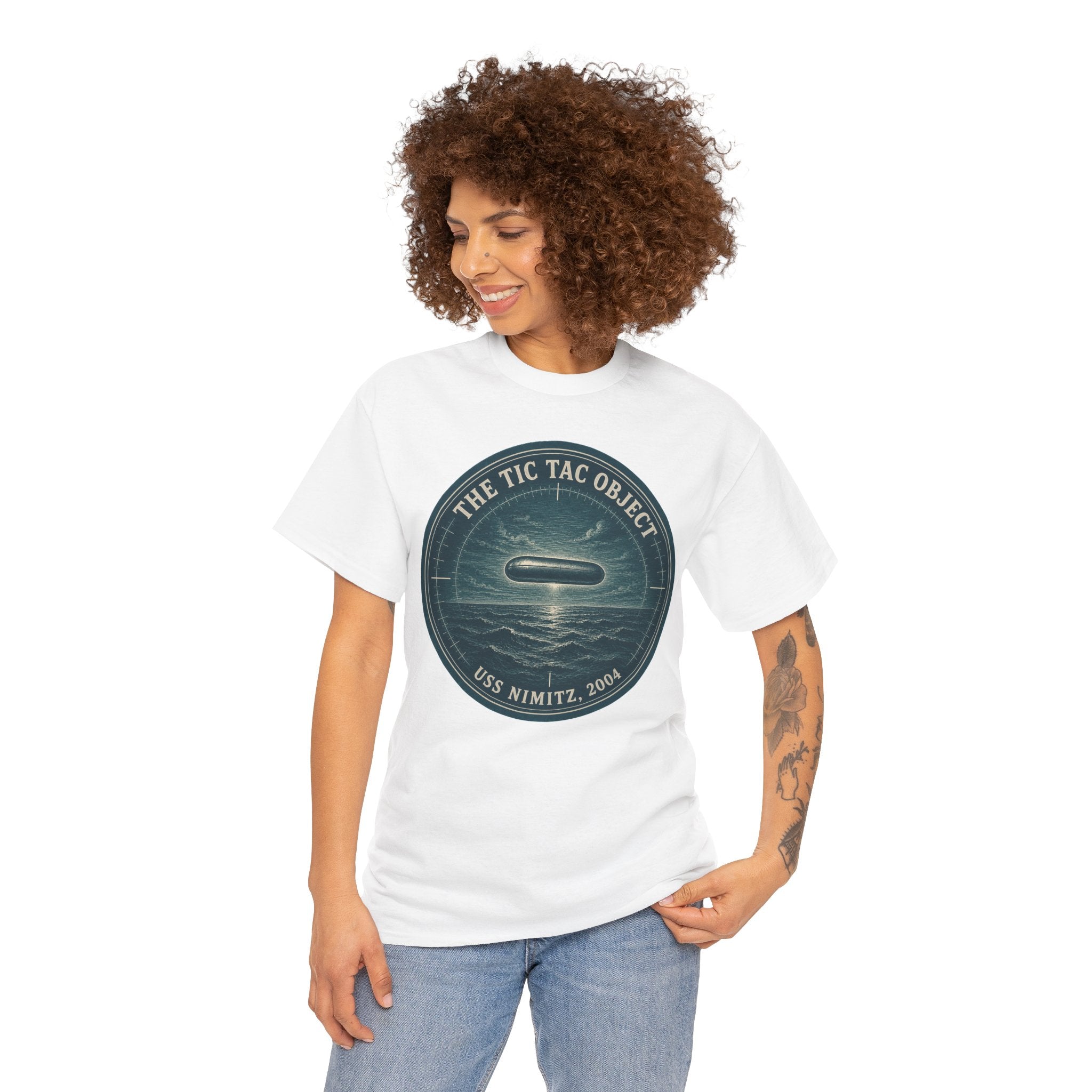 The Tic Tac Object T-Shirt | USS Nimitz 2004 UFO Tee