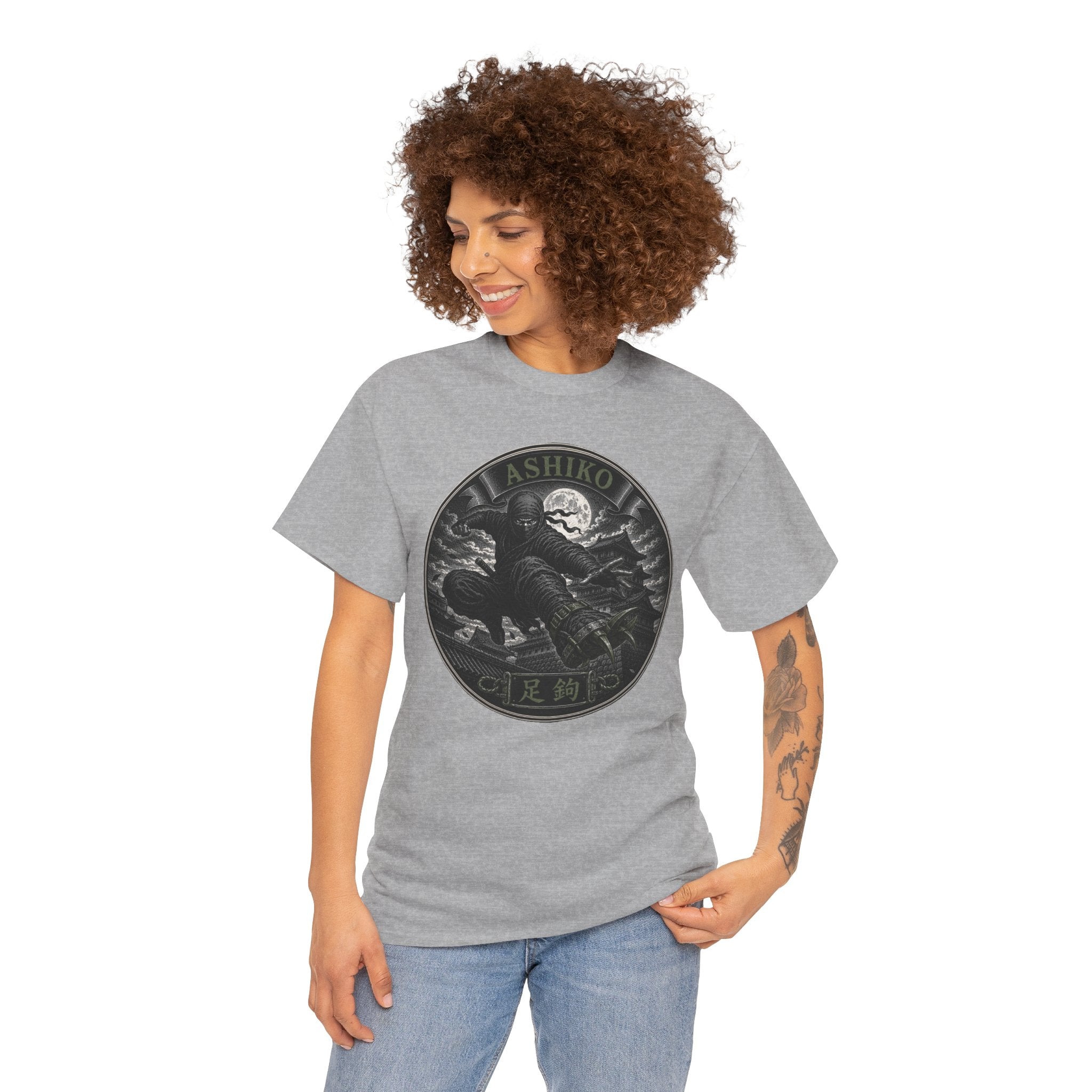 Ashiko Ninja Climbing Claws T-Shirt | Japanese Ninja Weapon Tee