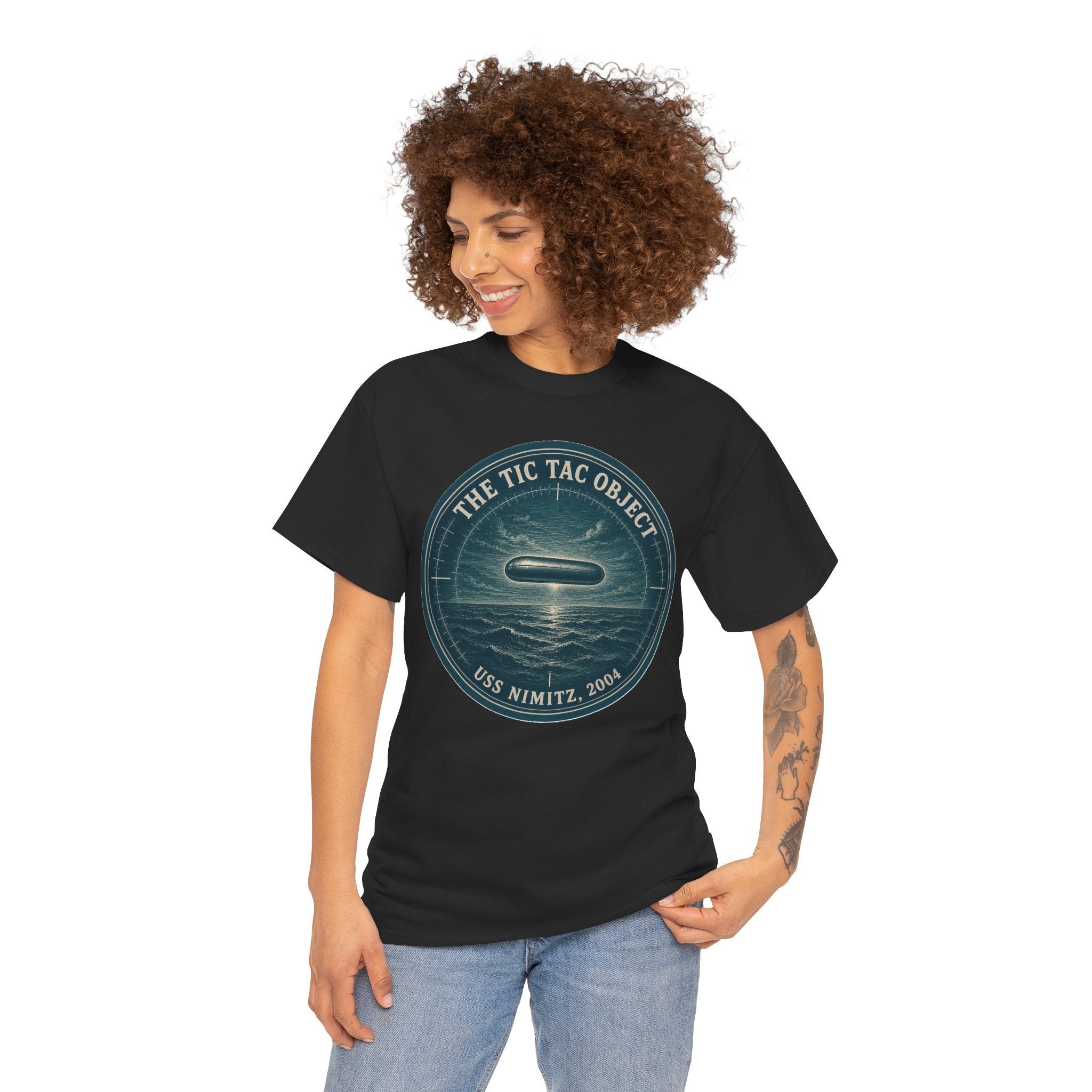 The Tic Tac Object T-Shirt | USS Nimitz 2004 UFO Tee