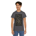 Steam Engine Diagram T-Shirt | Vintage Beam Engine Cutaway Graphic Tee | Industrial Revolution Engineering Shirt | Mechanical History Art