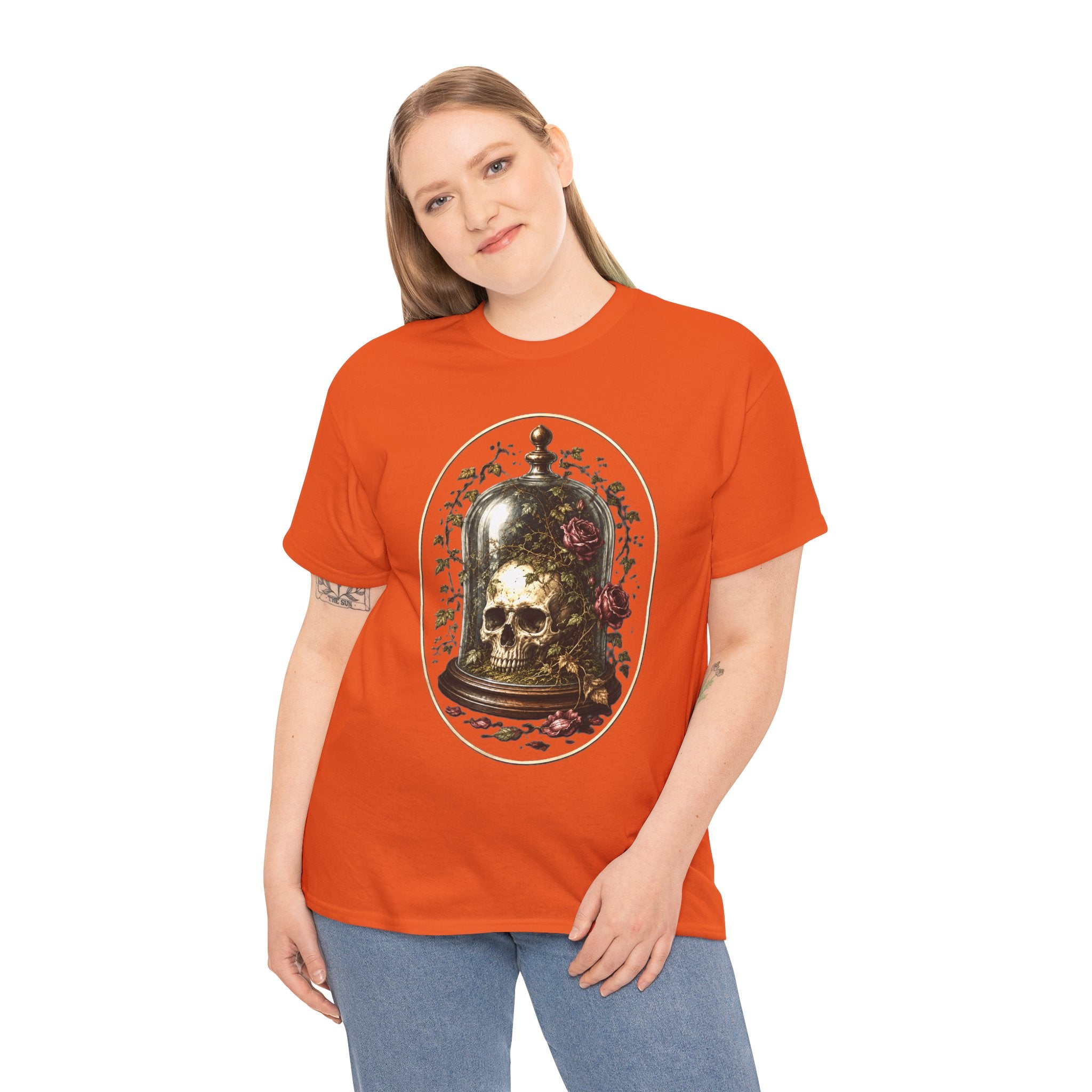 The Bell Jar T-Shirt | Skull Under Glass Gothic Tee