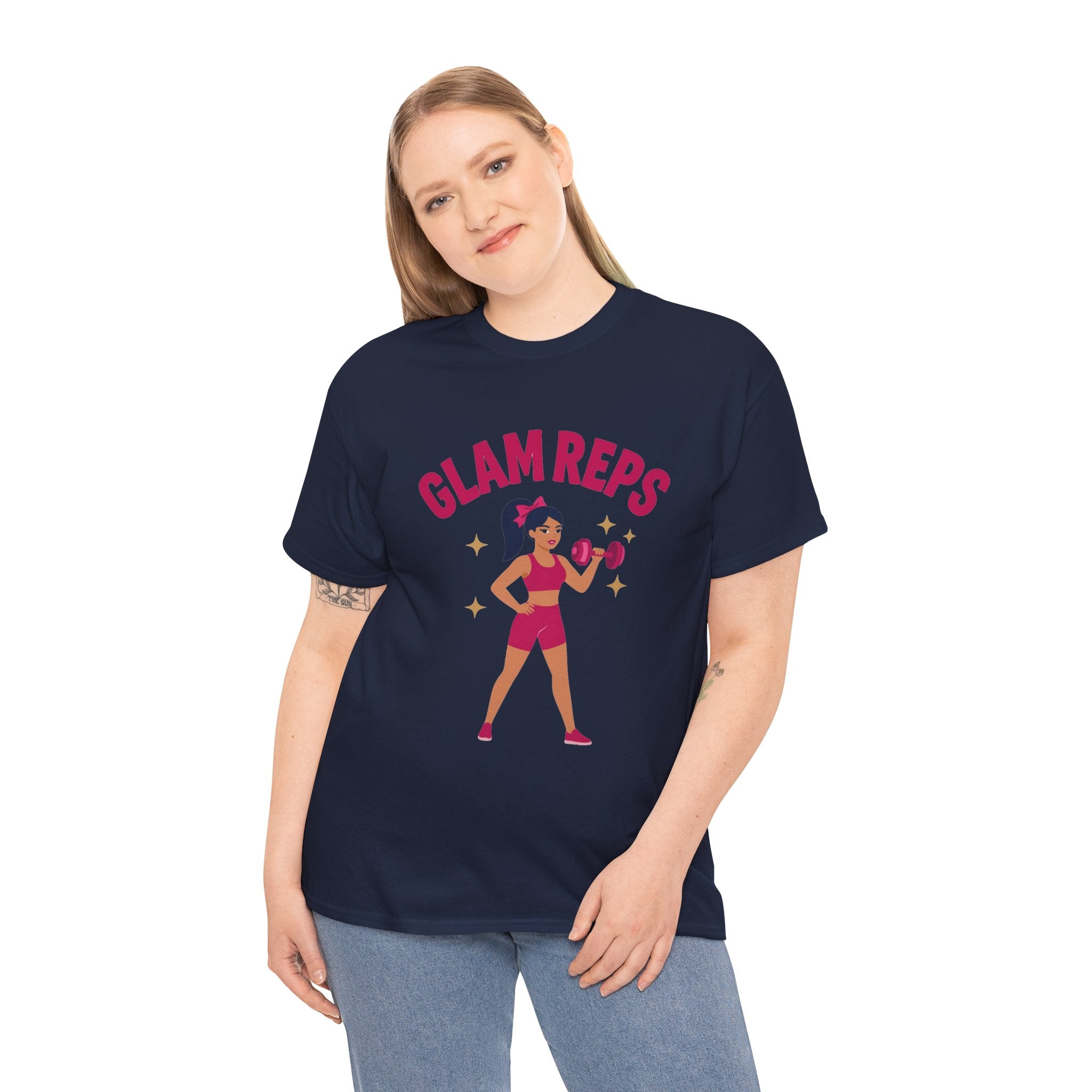 Glam Reps T-Shirt | Women's Fitness Motivation Tee