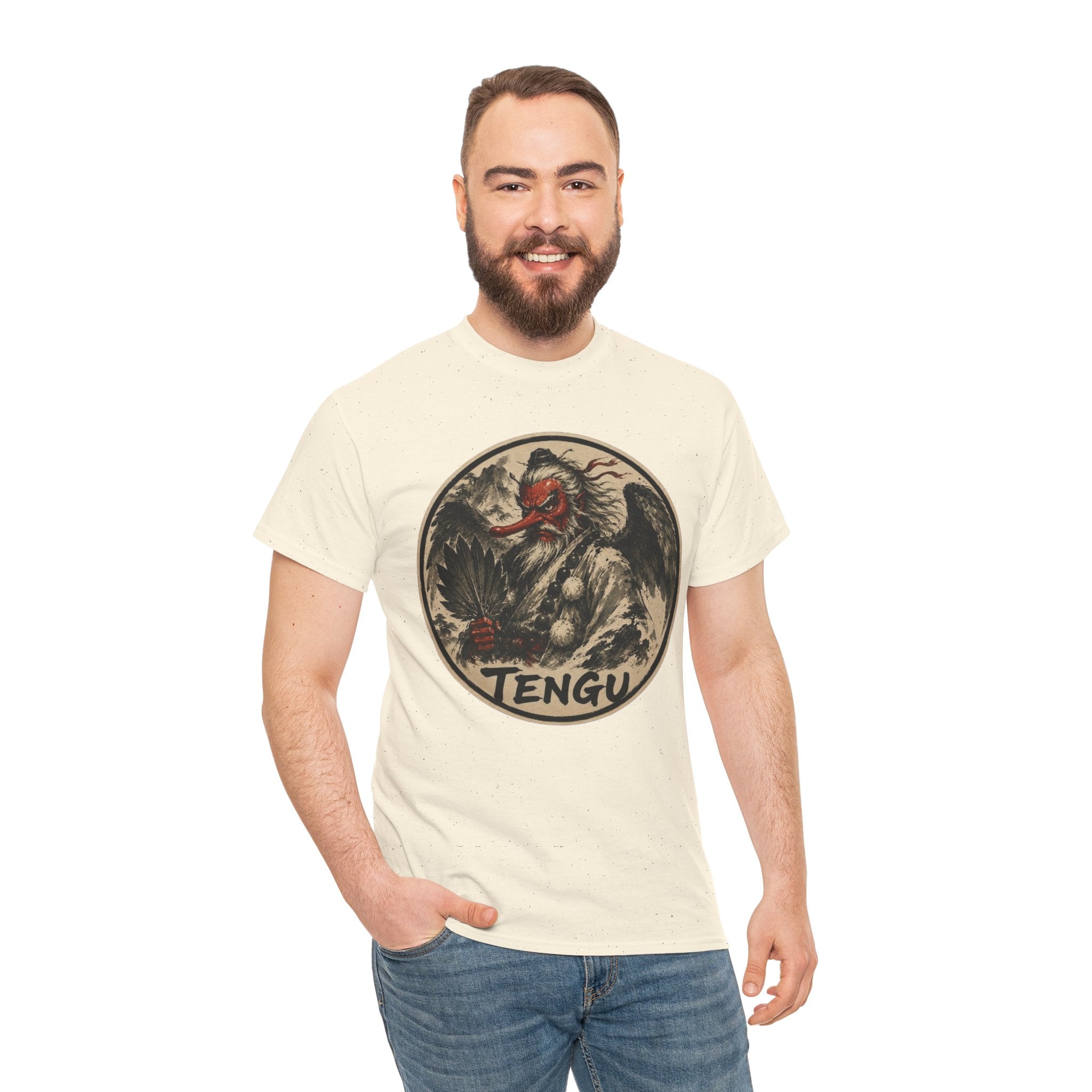 Tengu Mountain Spirit T-Shirt | Japanese Yōkai Folklore Tee