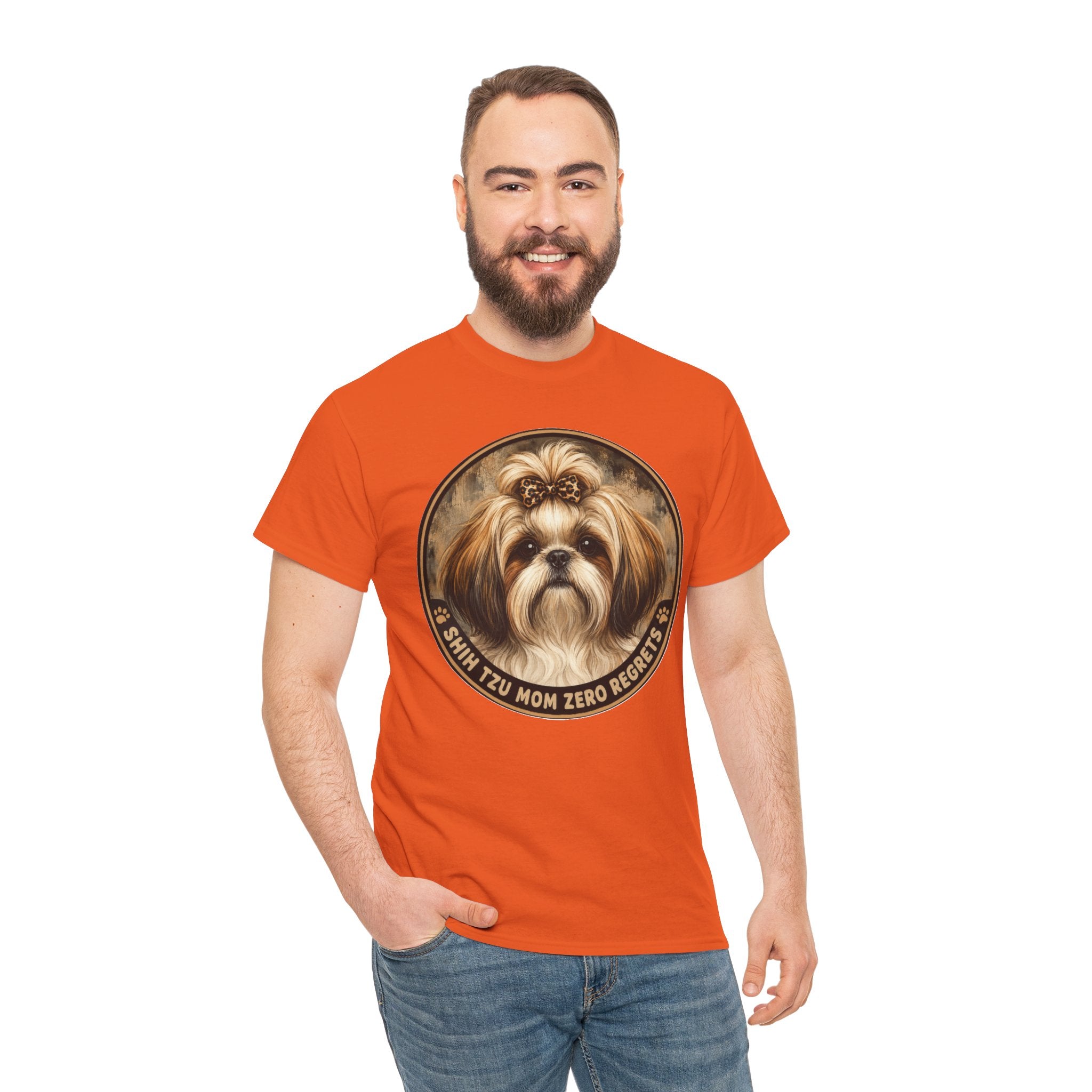 Shih Tzu Mom Zero Regrets T-Shirt | Shih Tzu Owner Tee