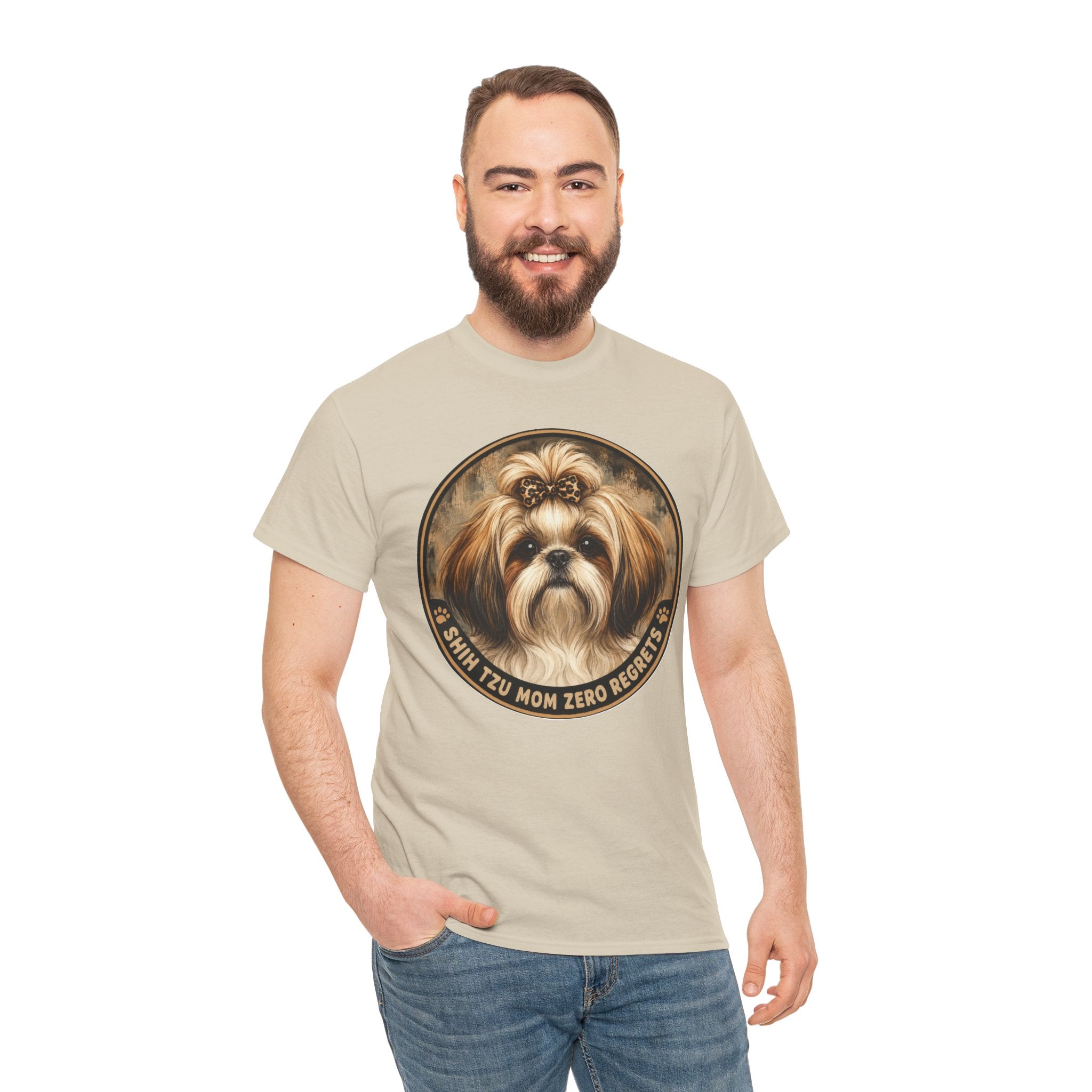 Shih Tzu Mom Zero Regrets T-Shirt | Shih Tzu Owner Tee