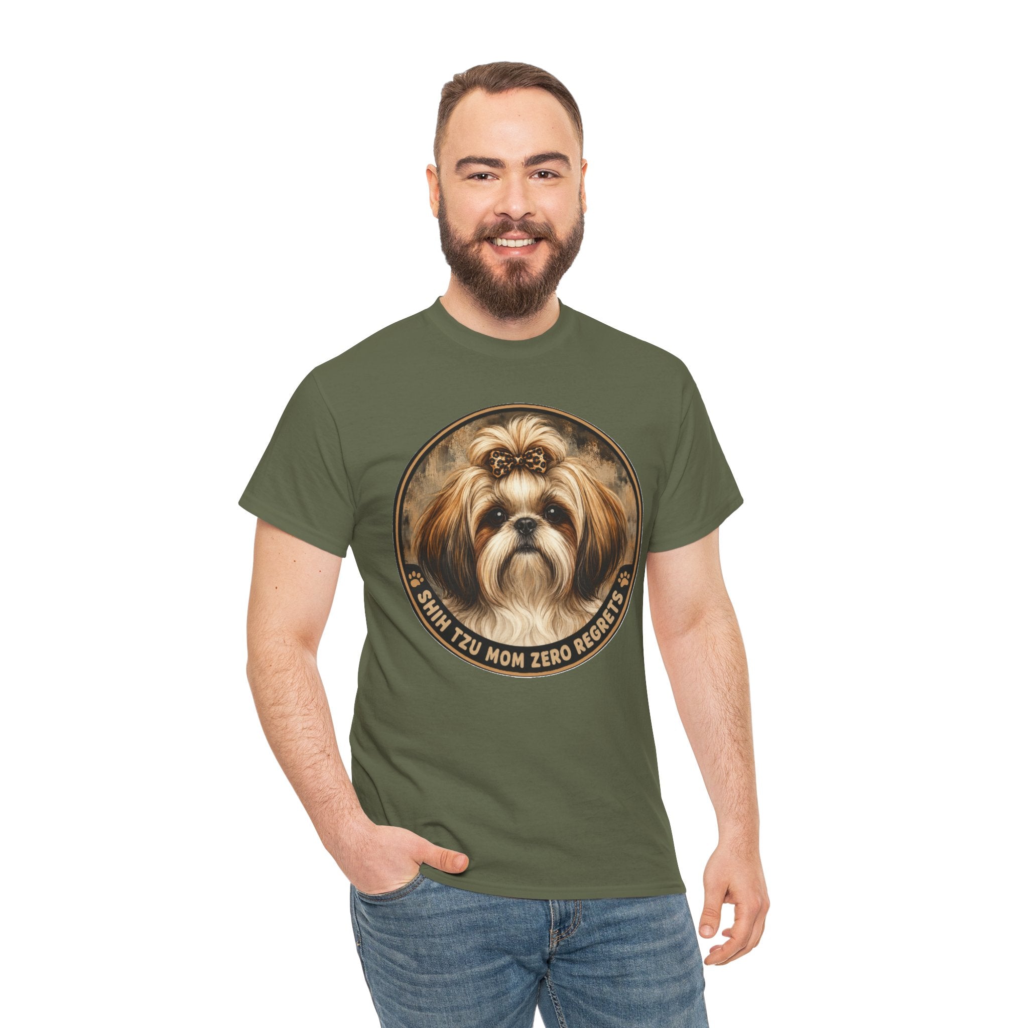 Shih Tzu Mom Zero Regrets T-Shirt | Shih Tzu Owner Tee