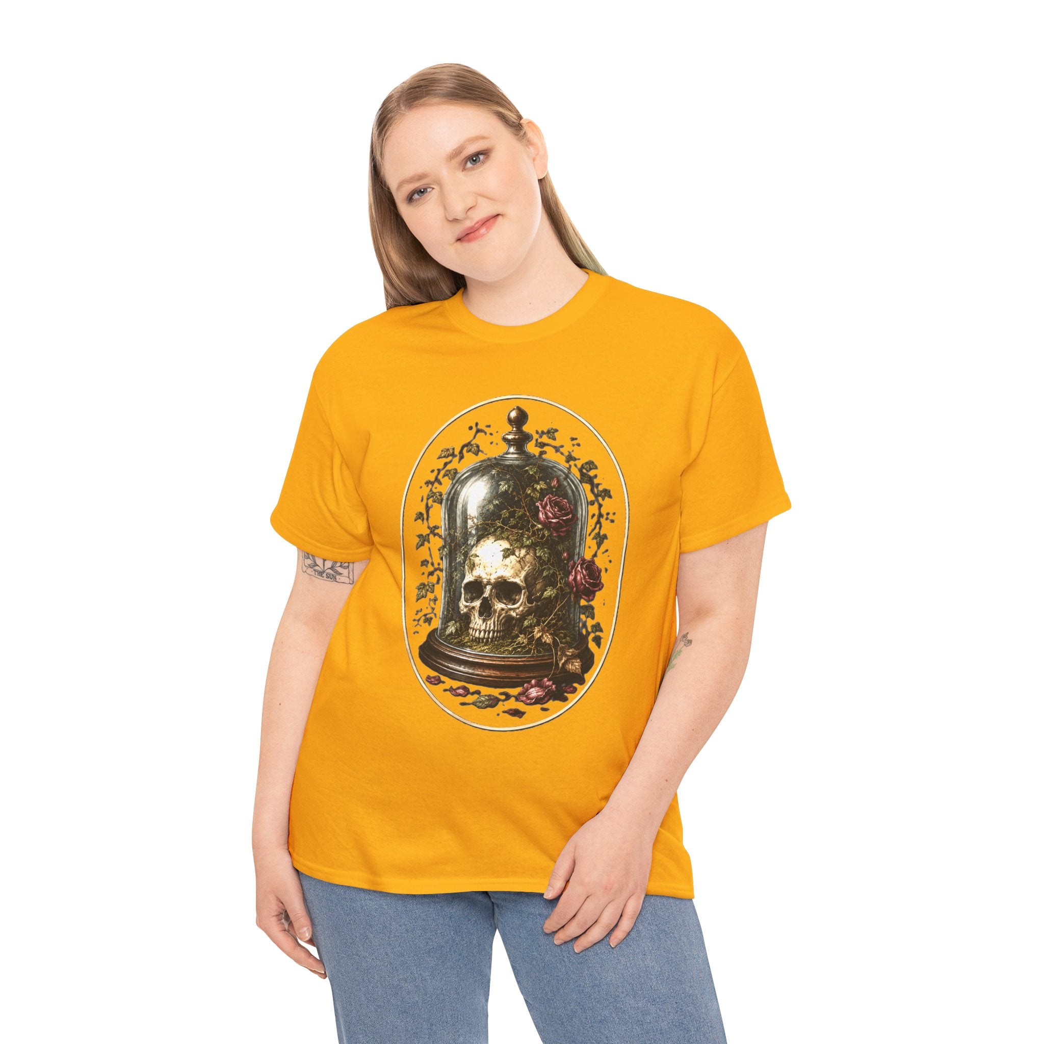 The Bell Jar T-Shirt | Skull Under Glass Gothic Tee