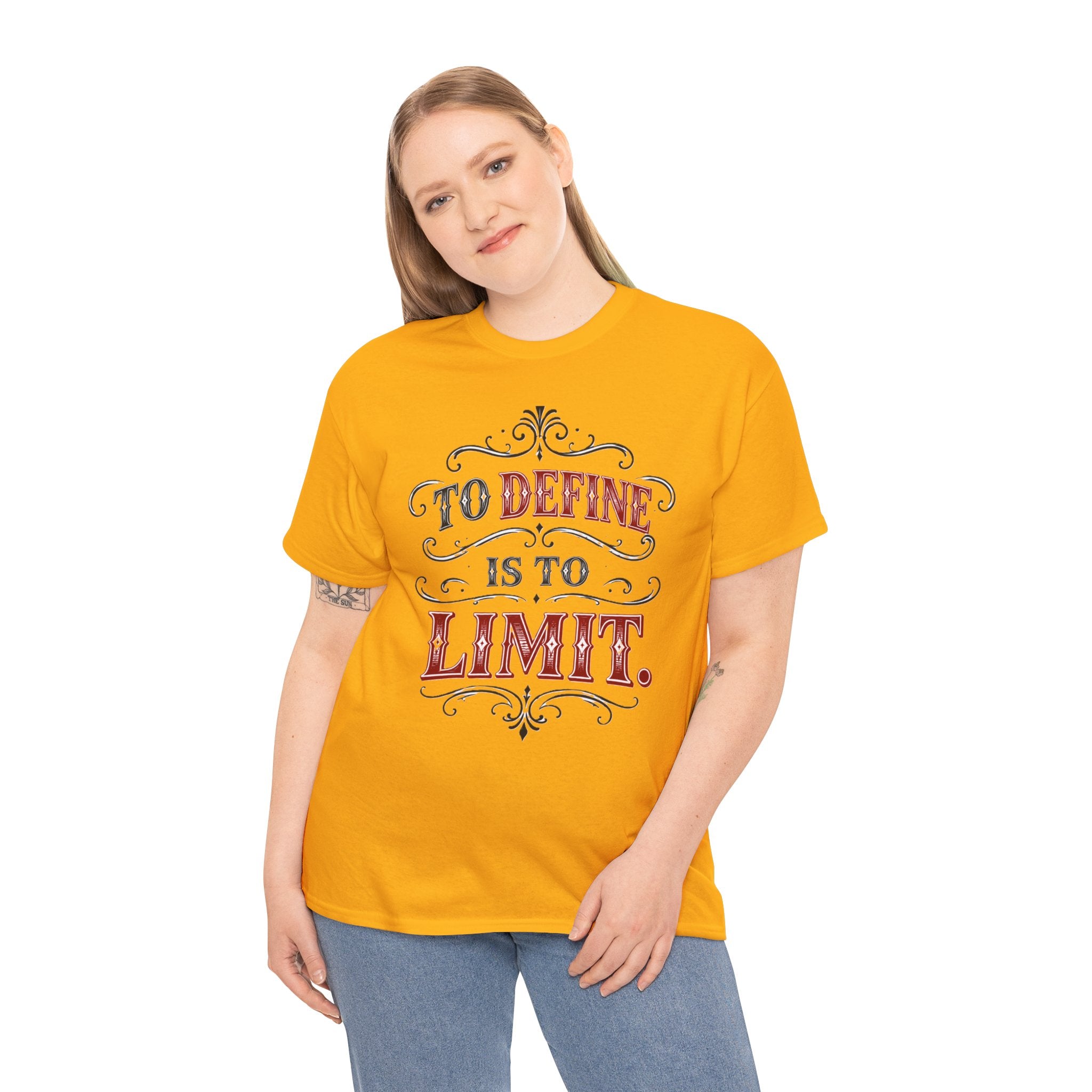 To Define Is To Limit T-Shirt |Unisex Vintage Victorian Tee Typography