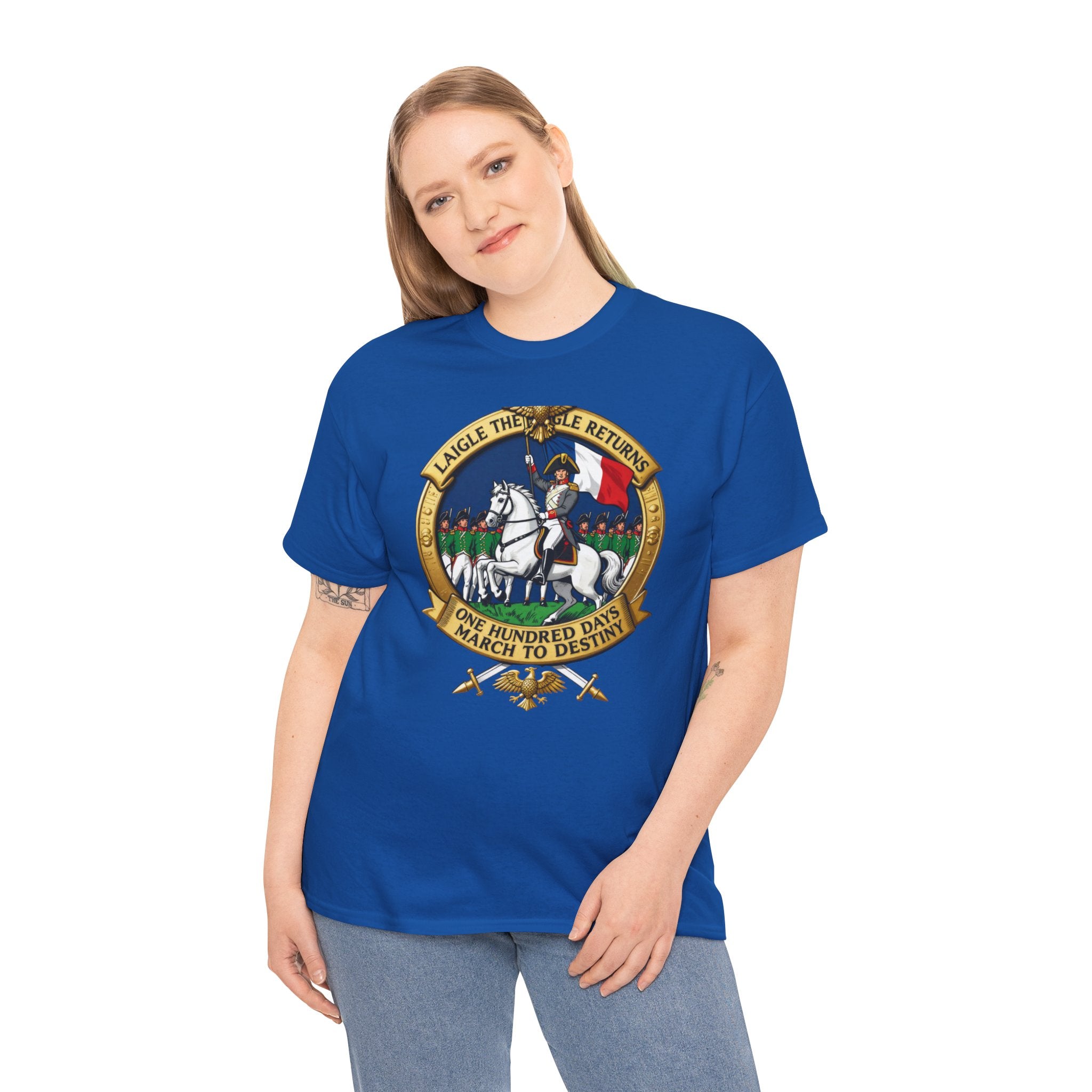La Belle Alliance 1815 T-Shirt | Wellington & Blücher Waterloo Meeting | Napoleonic Wars Graphic Tee