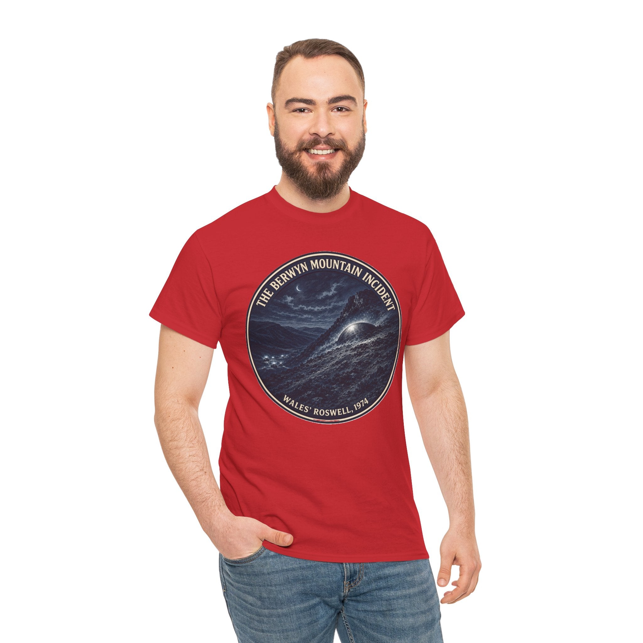 The Berwyn Mountain Incident T-Shirt | Wales' Roswell 1974 Tee
