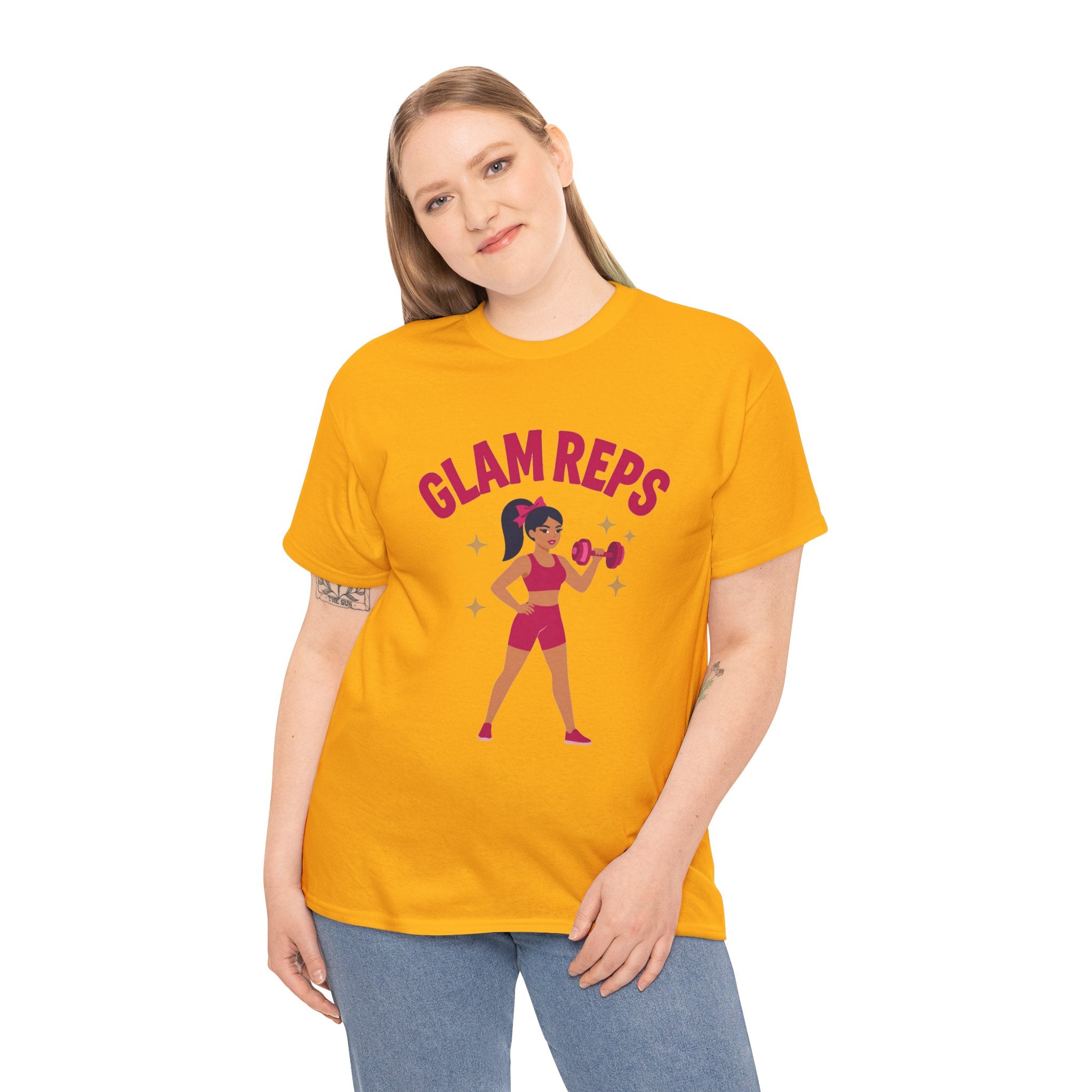 Glam Reps T-Shirt | Women's Fitness Motivation Tee