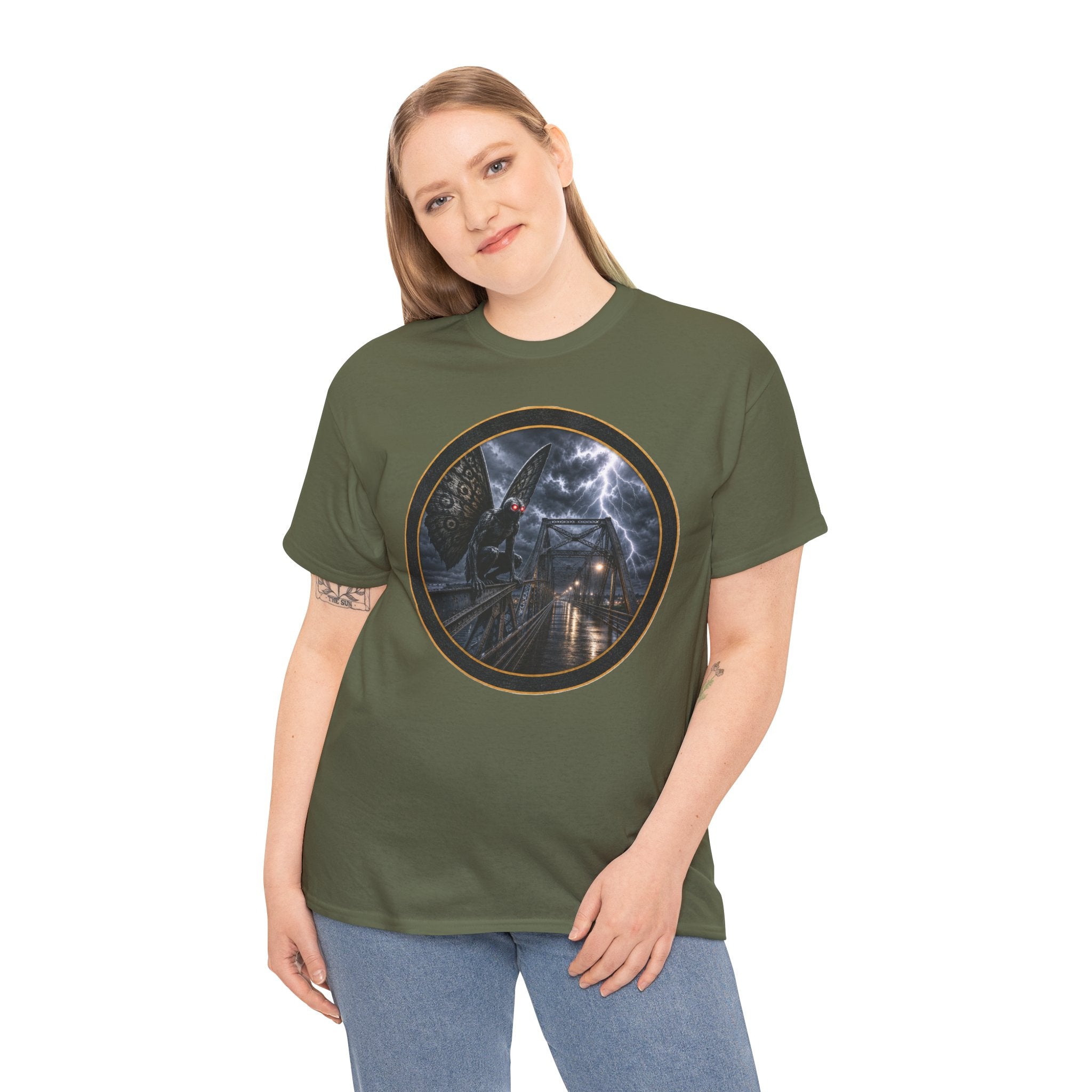 Still Out There – Mothman Silver Bridge Cryptid Graphic T-Shirt