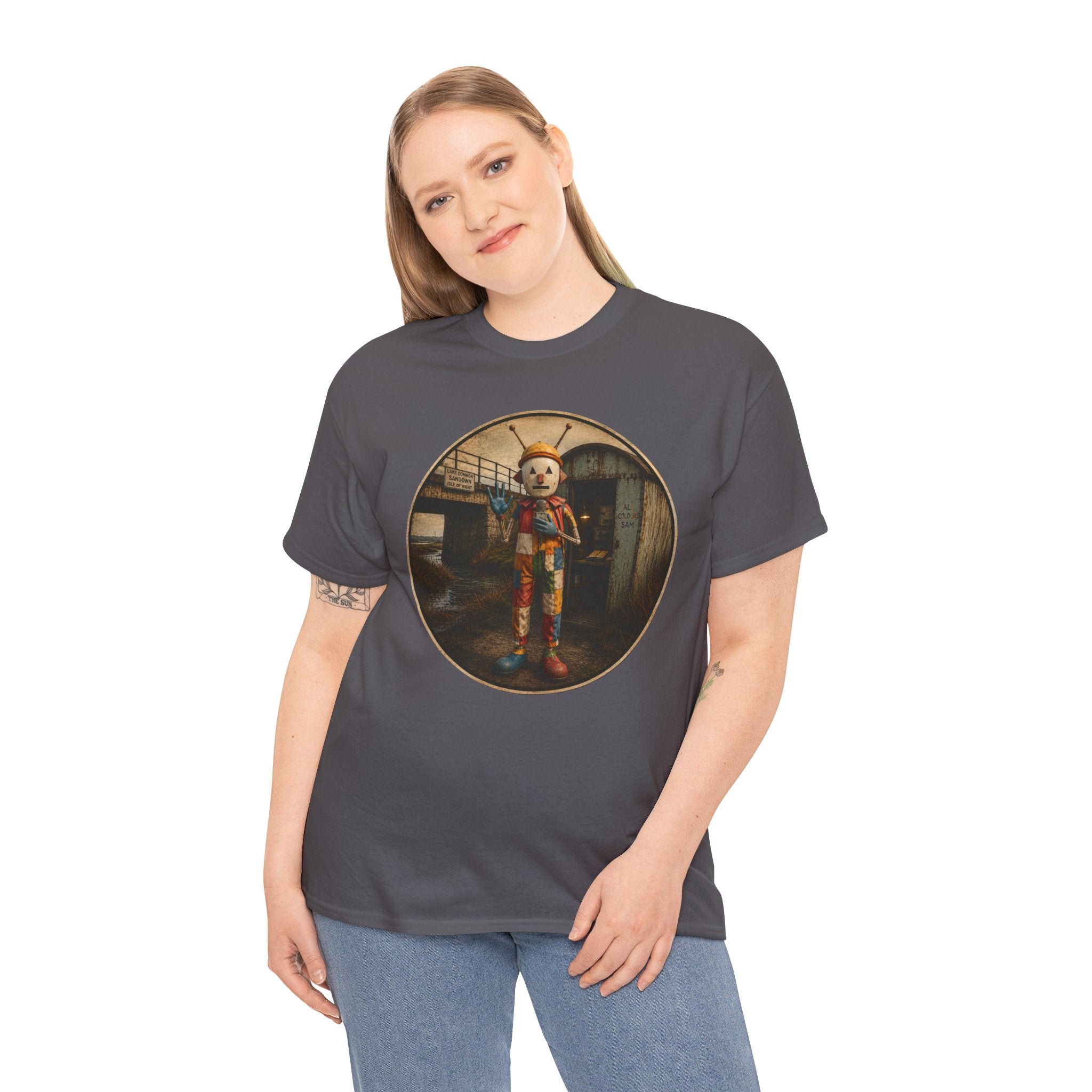 Sam the Sandown Clown T-Shirt | Isle of Wight Cryptid Tee