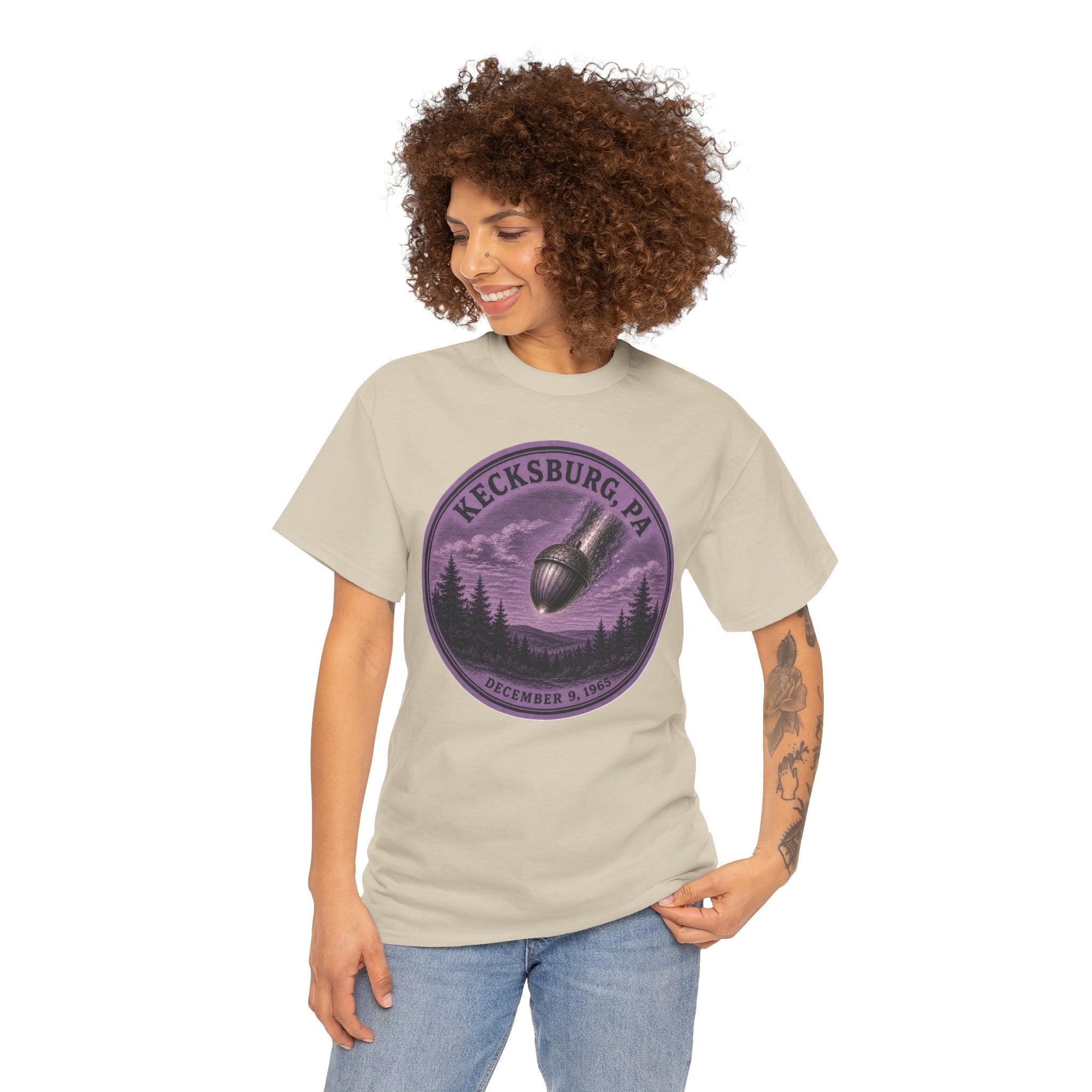 The Kecksburg Acorn T-Shirt | Pennsylvania 1965 UFO Tee