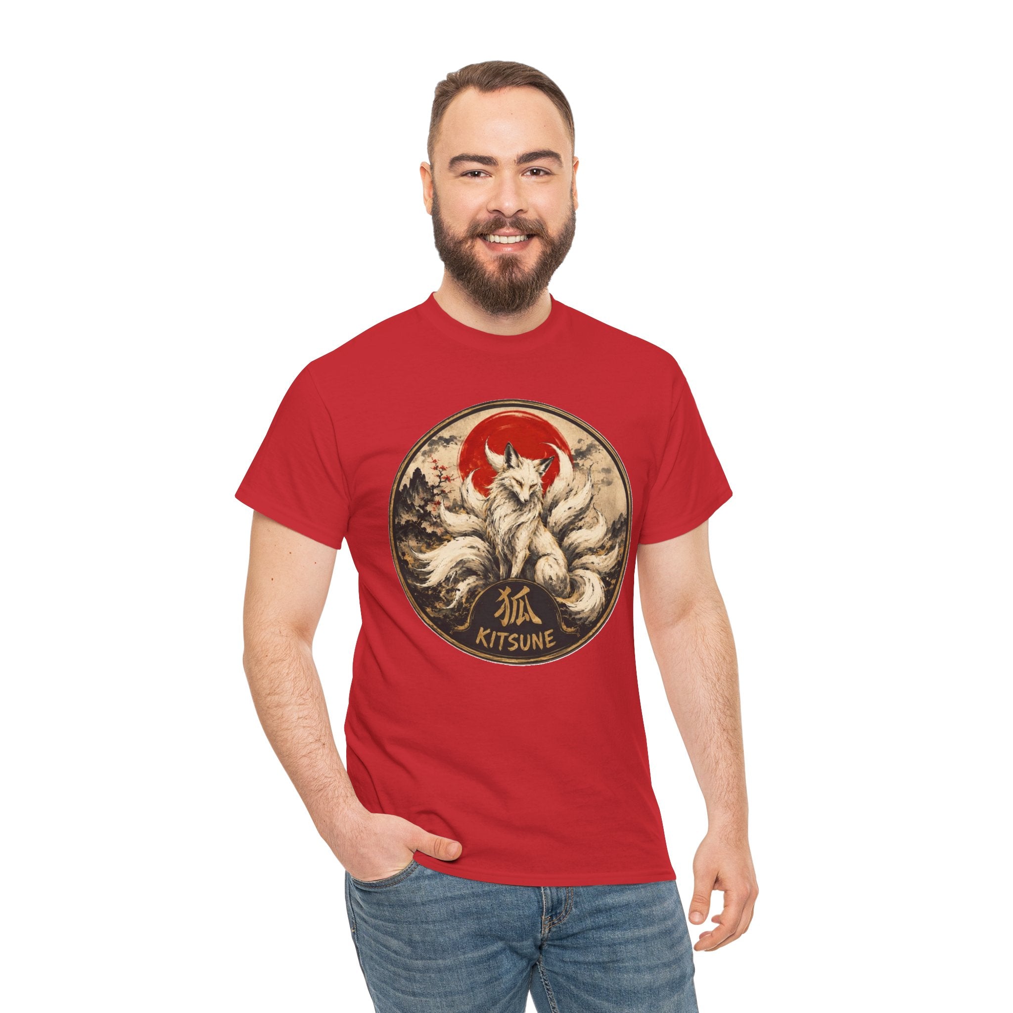Kitsune Fox Spirit T-Shirt | Japanese Yōkai Folklore Tee