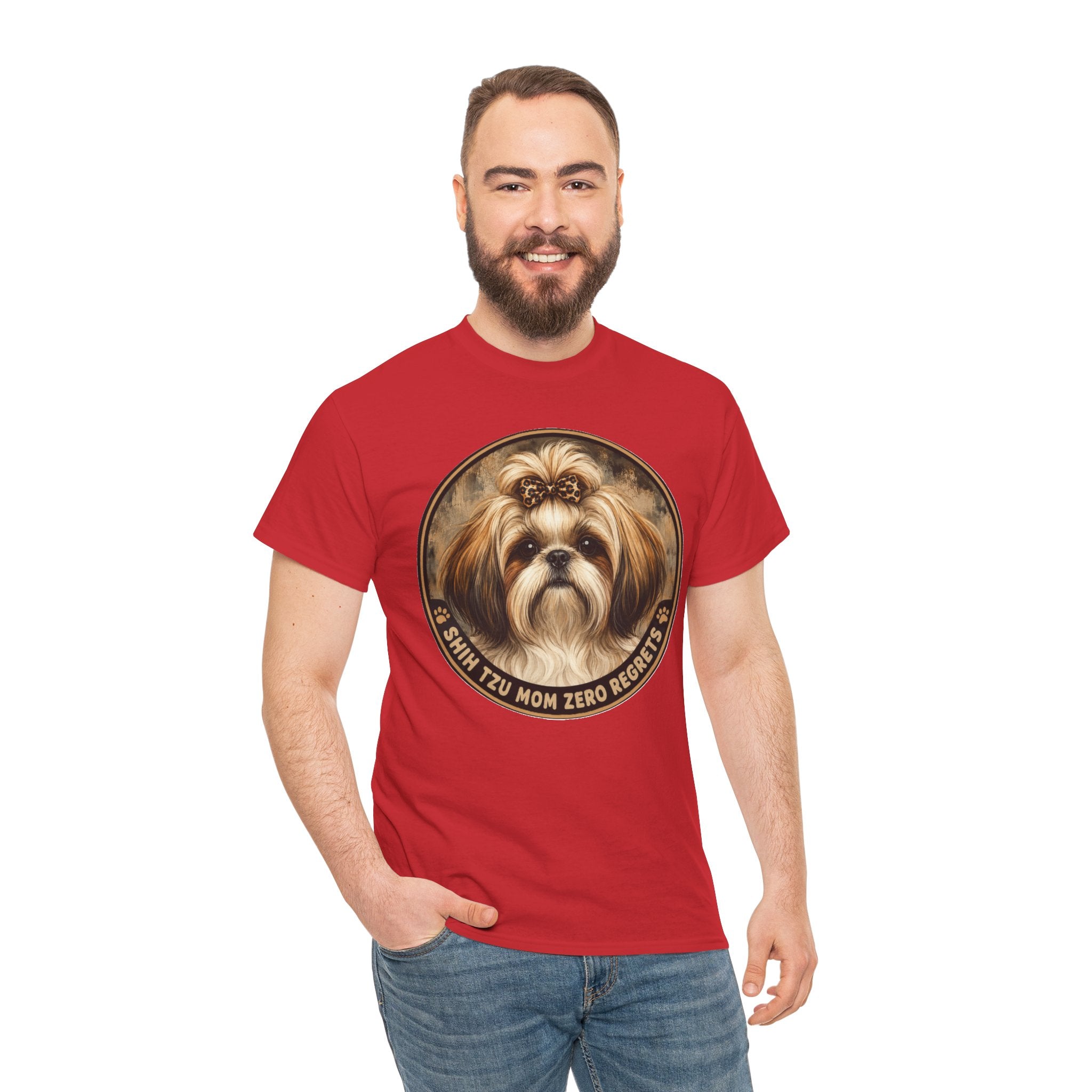 Shih Tzu Mom Zero Regrets T-Shirt | Shih Tzu Owner Tee
