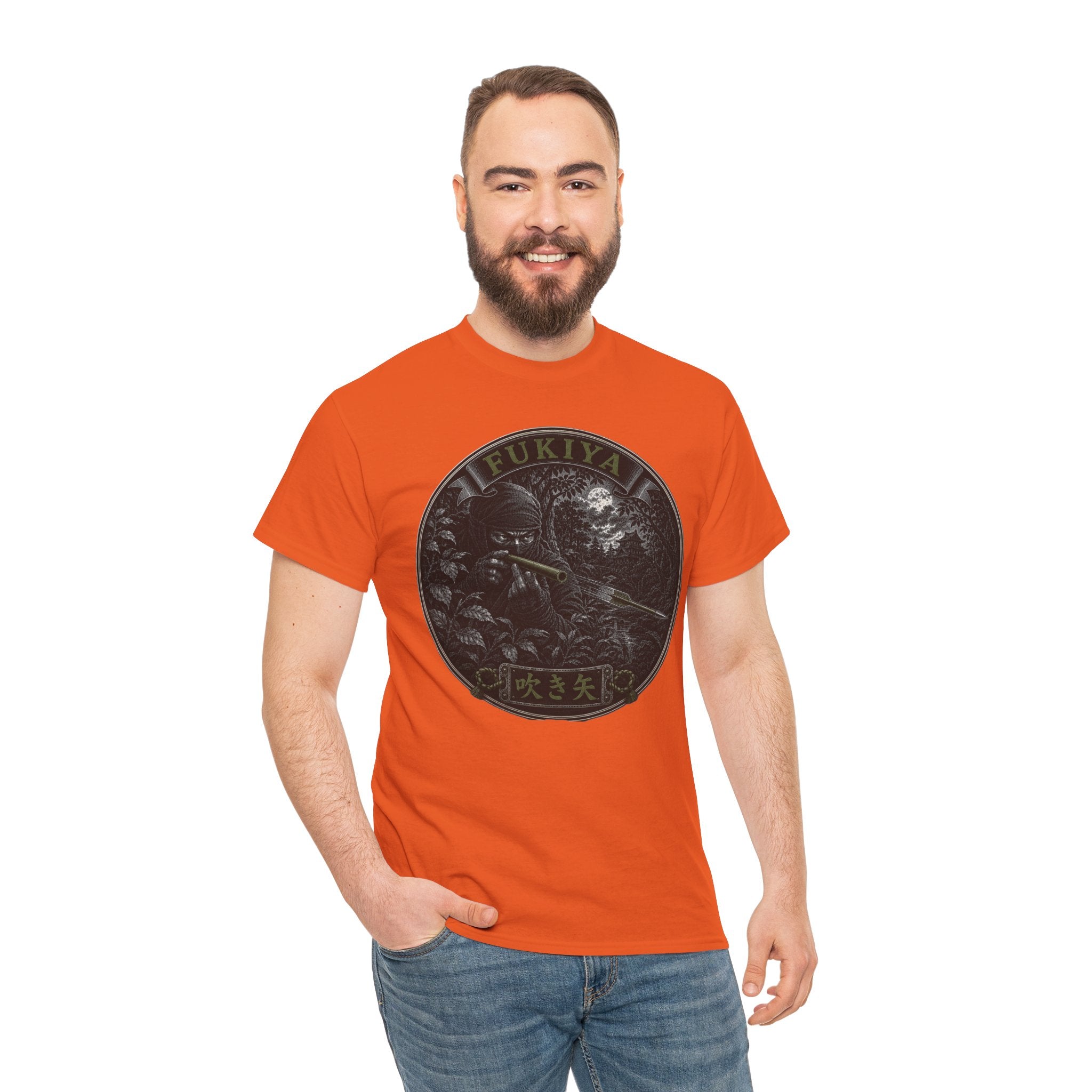 Fukiya Ninja Blowgun T-Shirt | Japanese Ninja Weapon Tee