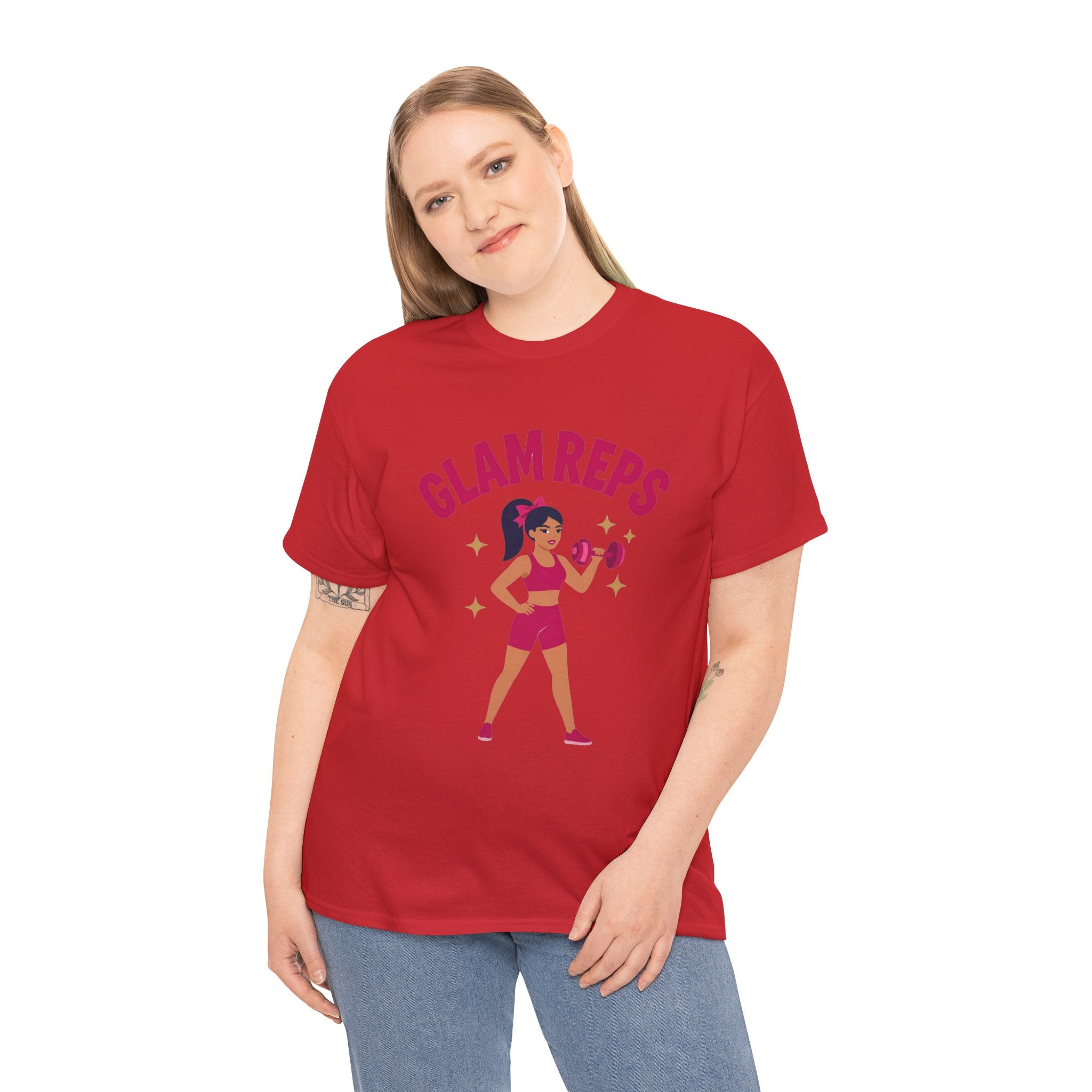Glam Reps T-Shirt | Women's Fitness Motivation Tee