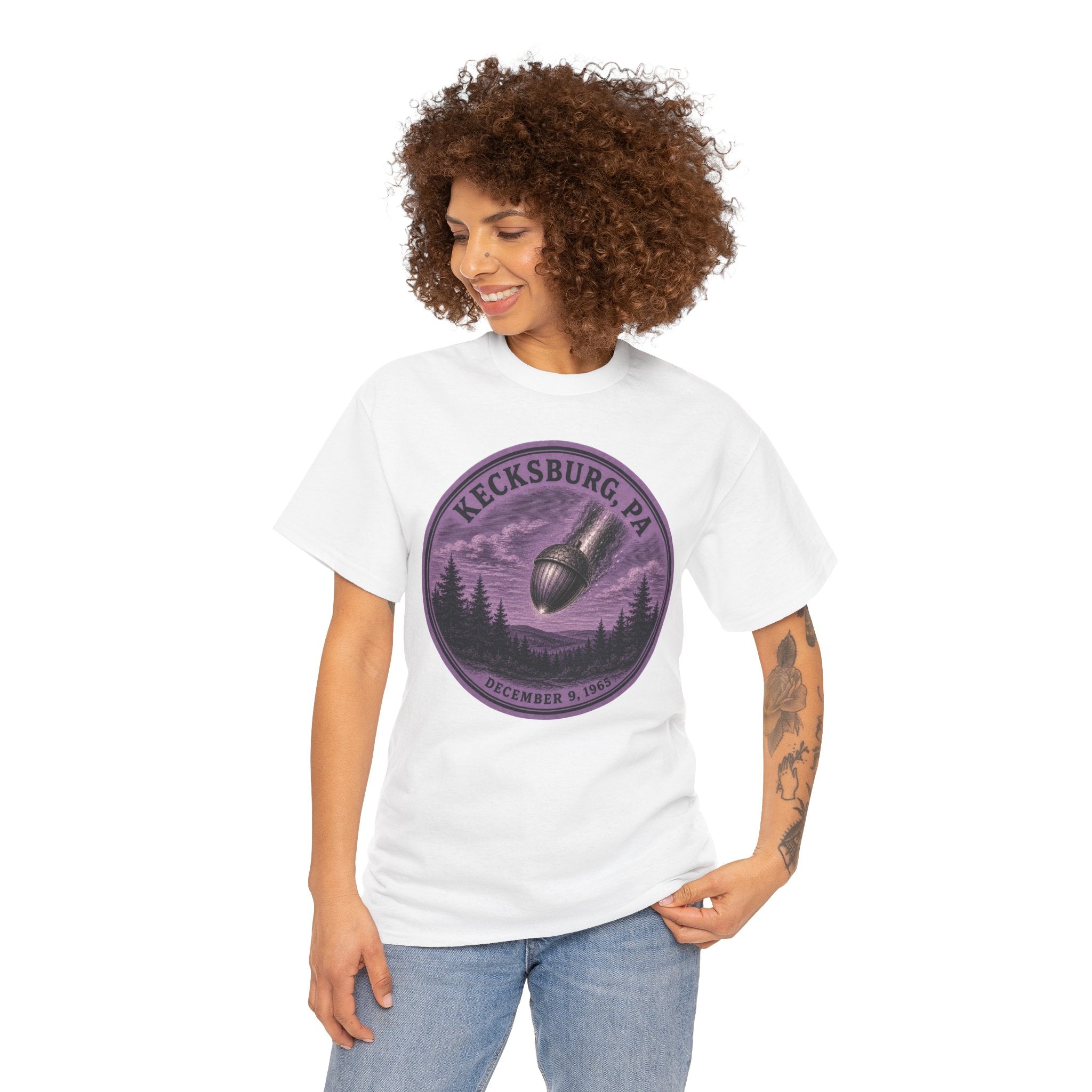The Kecksburg Acorn T-Shirt | Pennsylvania 1965 UFO Tee
