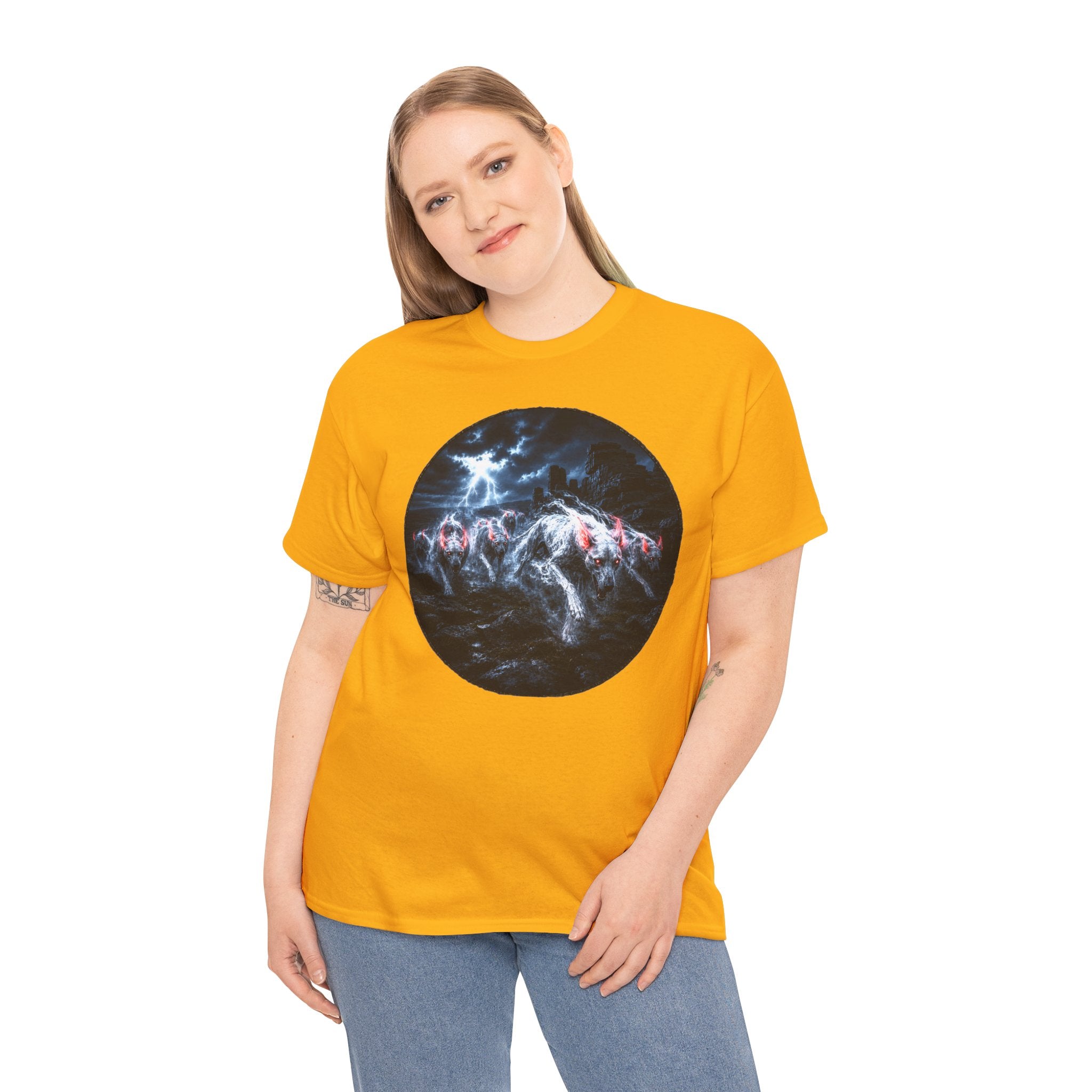 Hounds of Odin T-Shirt | Wild Hunt Norse Folklore Tee