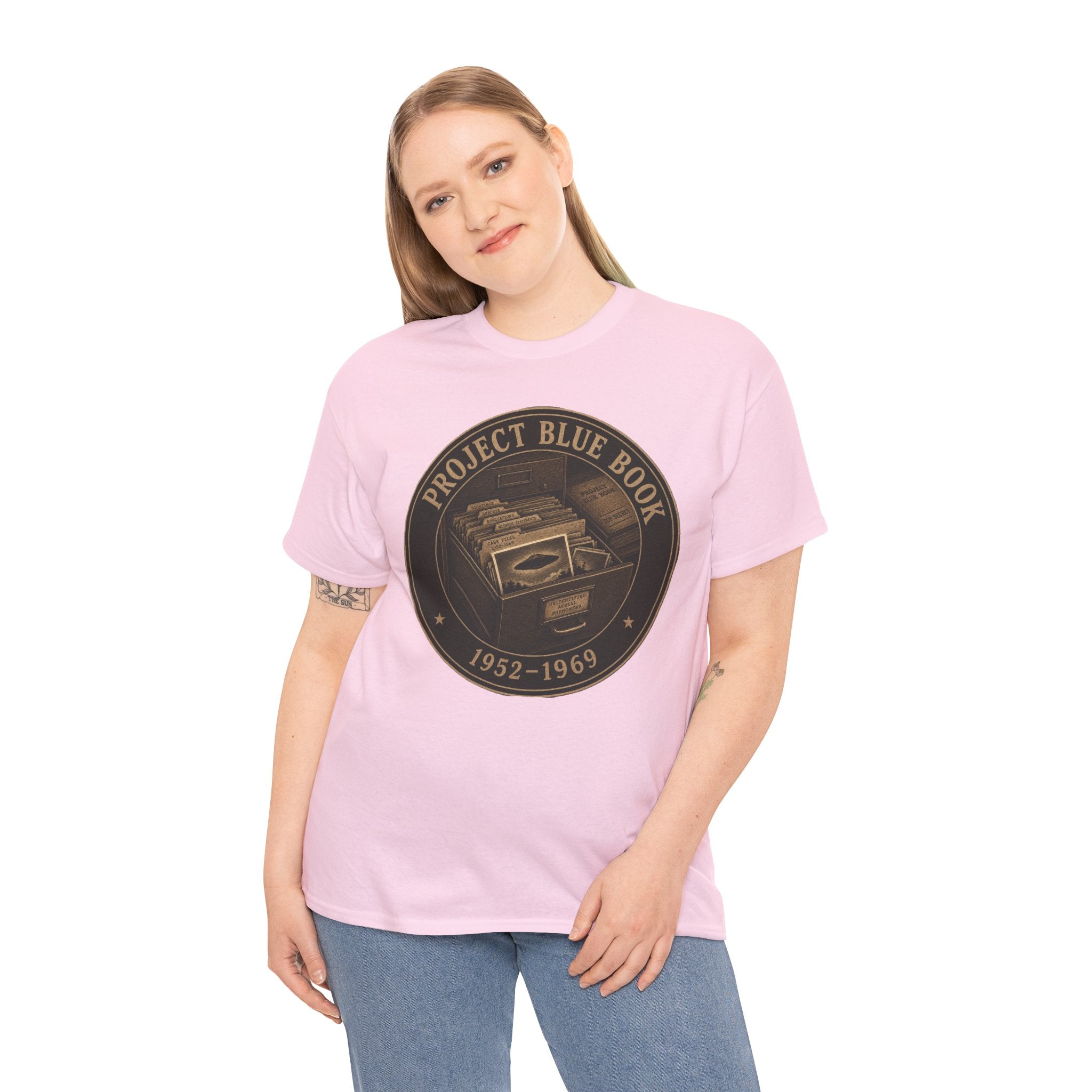 Project Blue Book T-Shirt | UFO Archive Case Files Tee