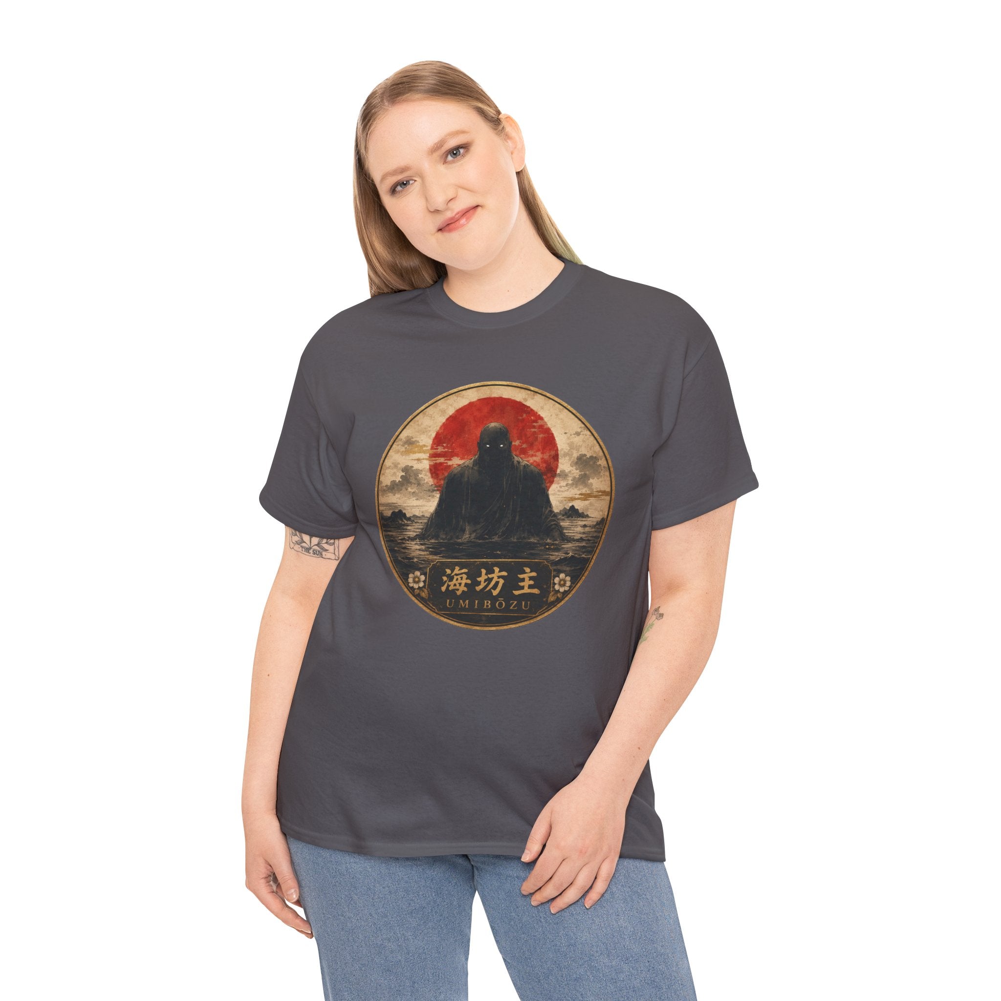 Umibōzu Sea Monk T-Shirt | Japanese Yōkai Folklore Tee