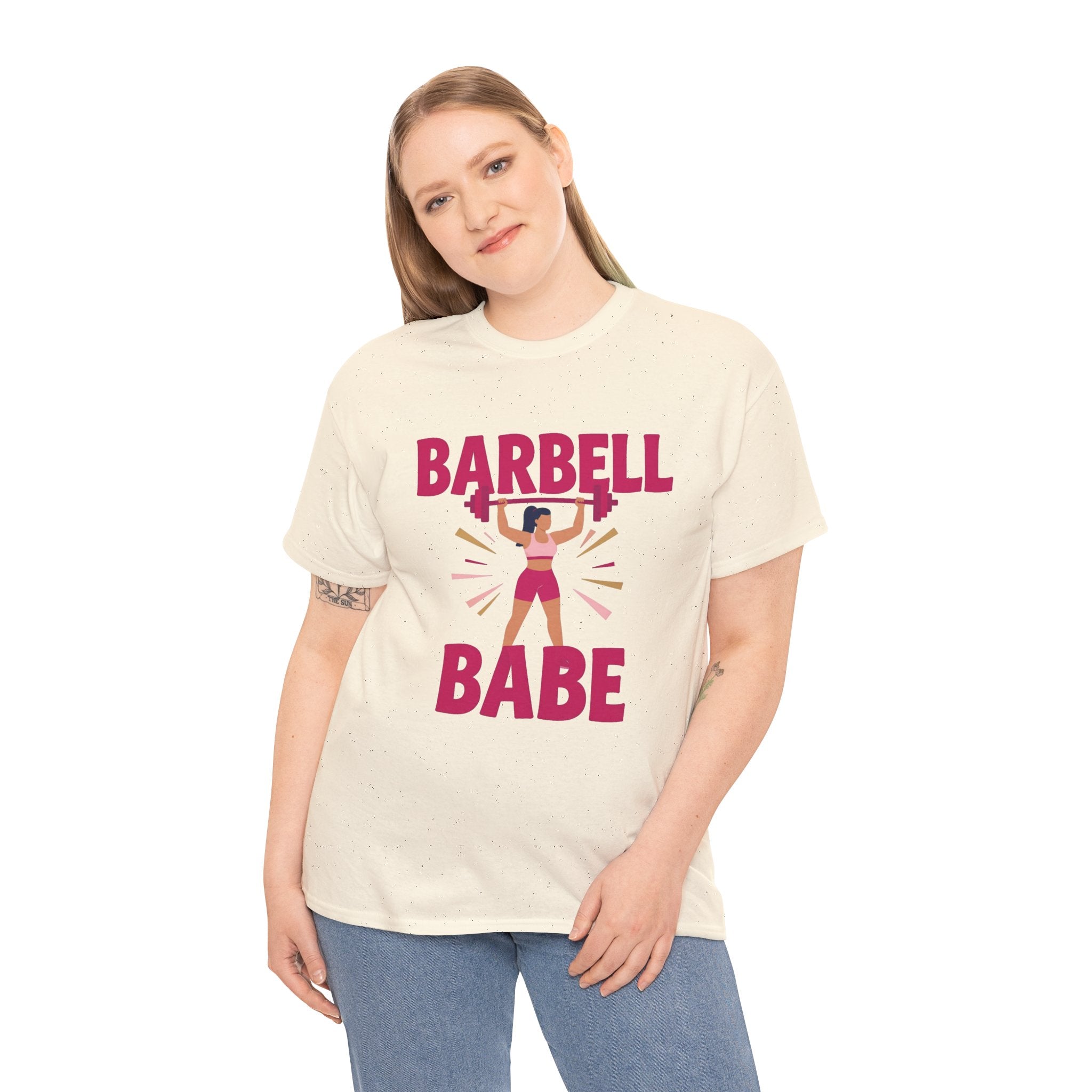 Barbell Babe T-Shirt | Women's Weightlifting Tee