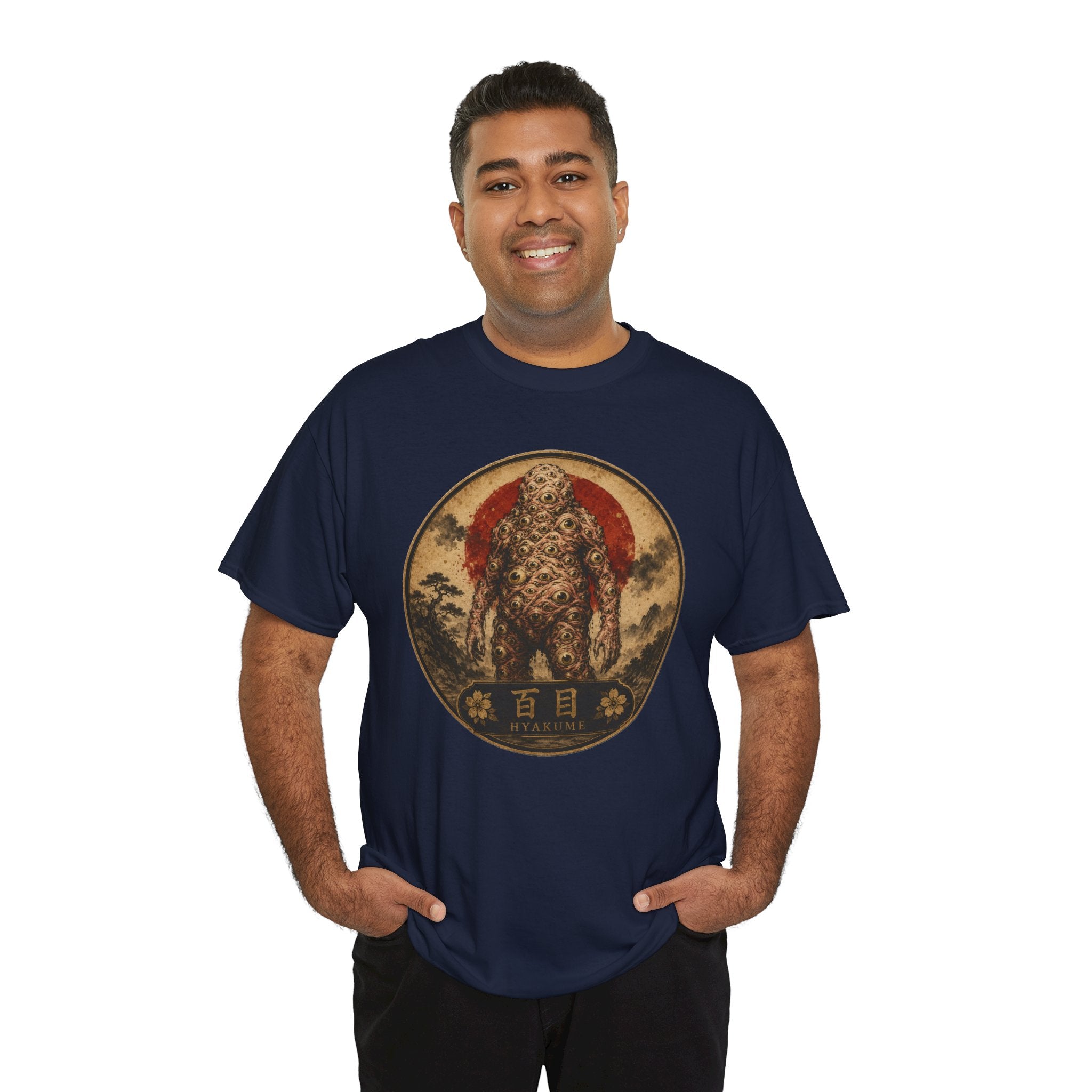 Hyakume Hundred-Eyed Yōkai T-Shirt | Japanese Folklore Tee