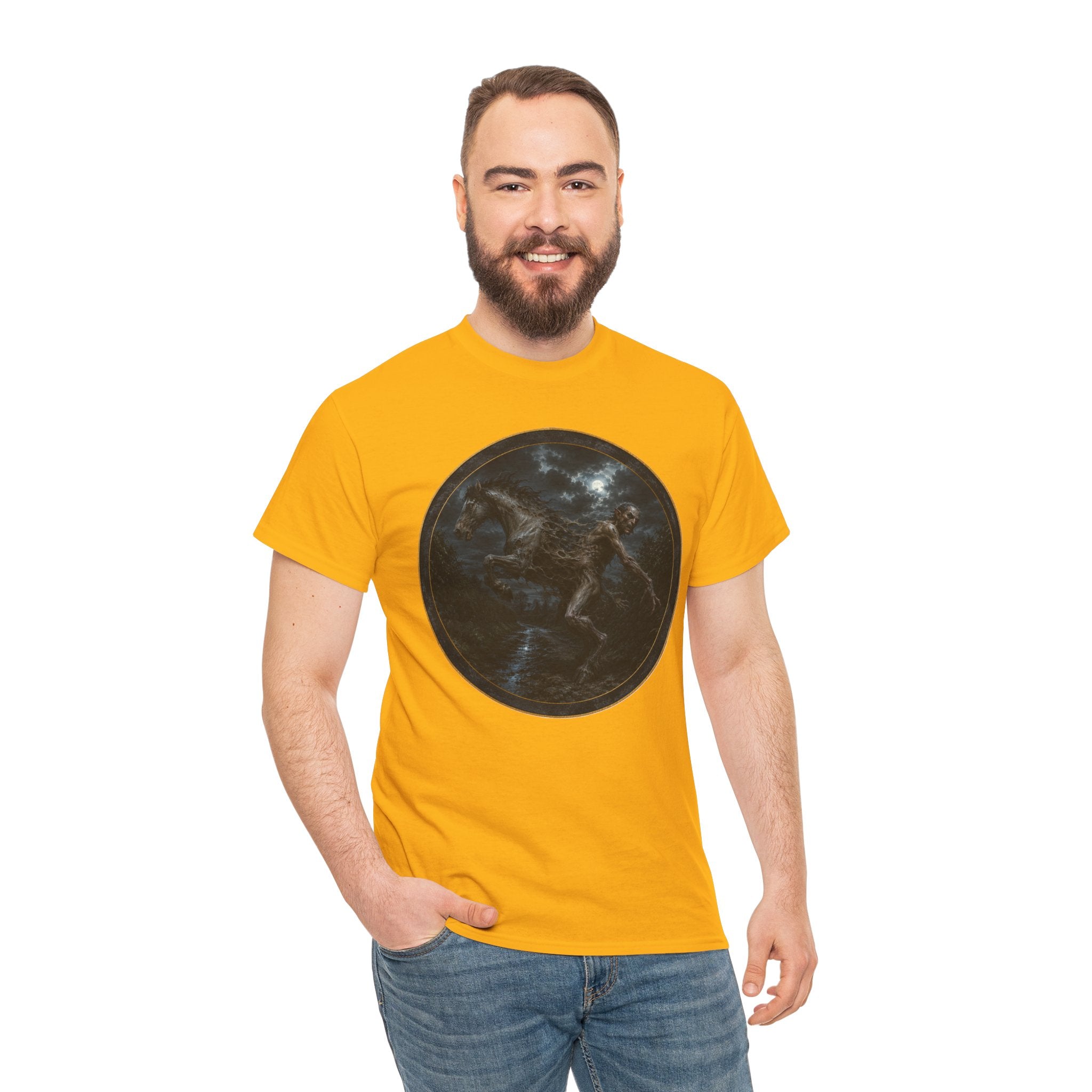 The Brag T‑Shirt — Vintage Moonlit Horror Graphic Tee