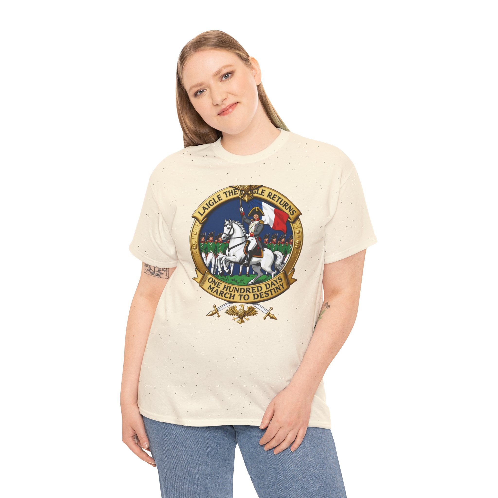 La Belle Alliance 1815 T-Shirt | Wellington & Blücher Waterloo Meeting | Napoleonic Wars Graphic Tee
