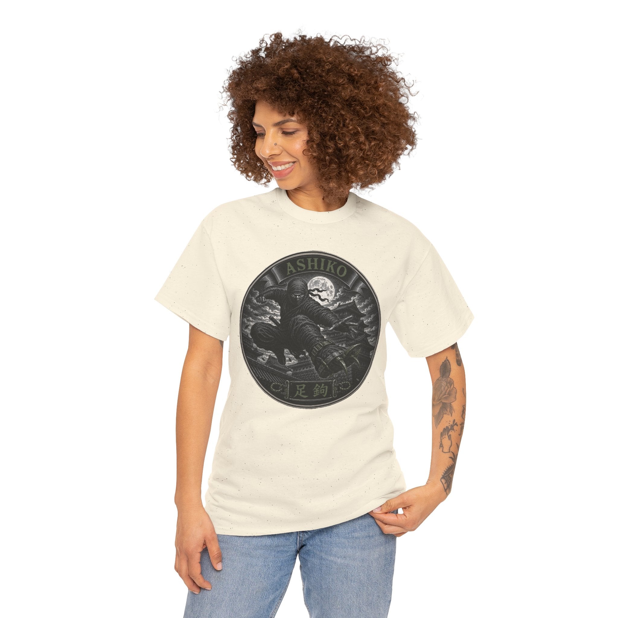 Ashiko Ninja Climbing Claws T-Shirt | Japanese Ninja Weapon Tee