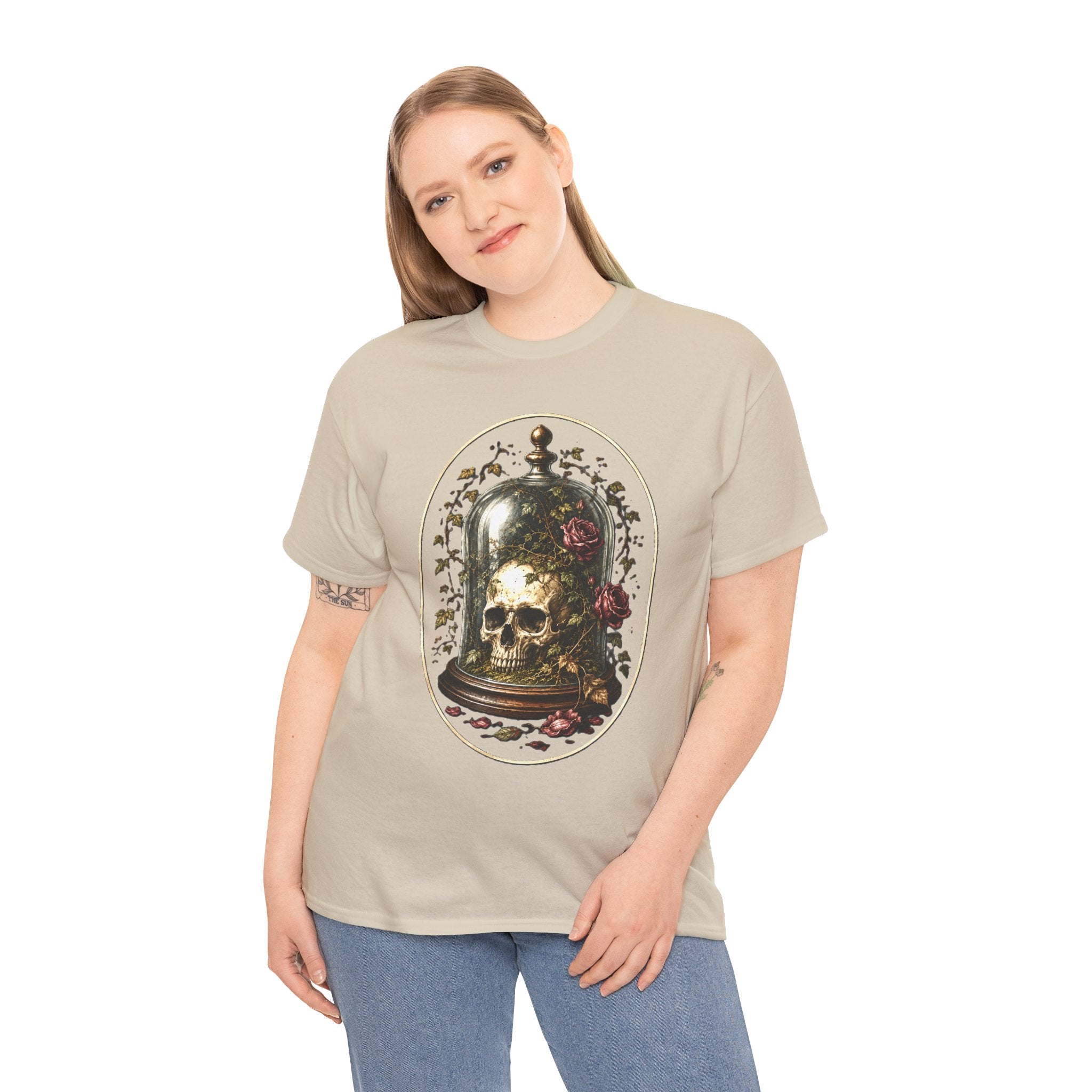 The Bell Jar T-Shirt | Skull Under Glass Gothic Tee