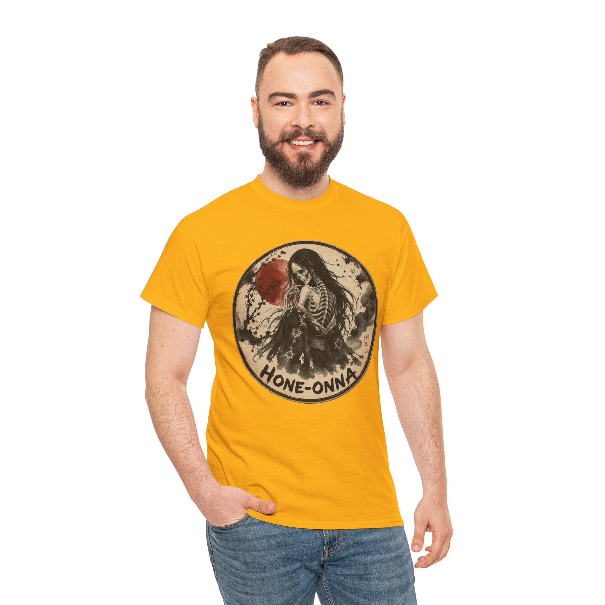Hone-Onna Skeleton Woman T-Shirt | Japanese Yōkai Tee