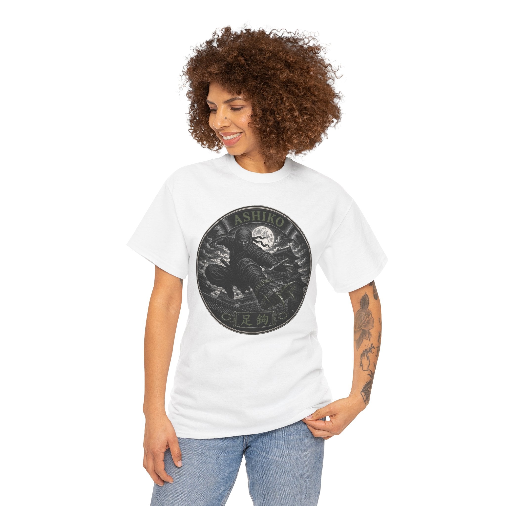 Ashiko Ninja Climbing Claws T-Shirt | Japanese Ninja Weapon Tee