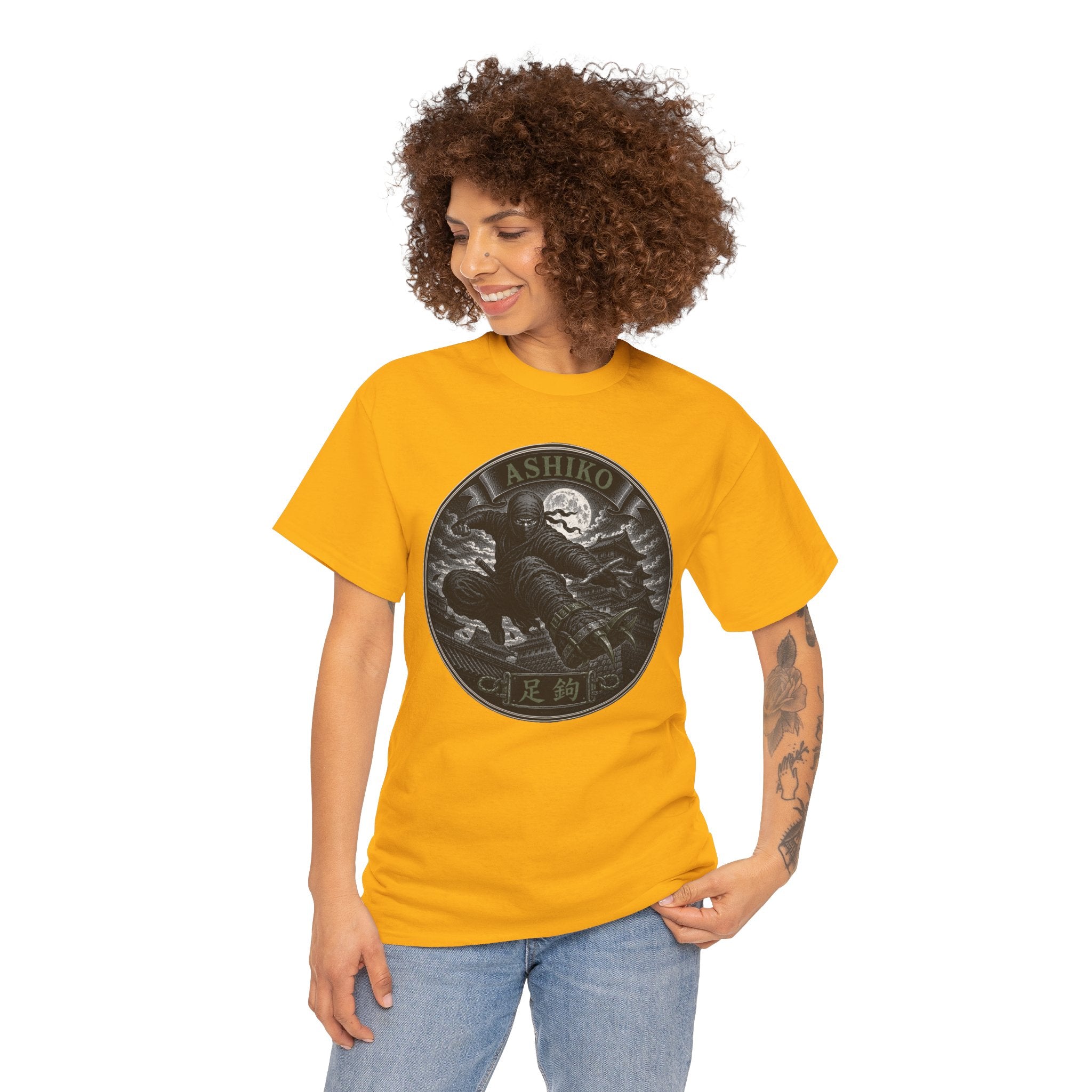 Ashiko Ninja Climbing Claws T-Shirt | Japanese Ninja Weapon Tee