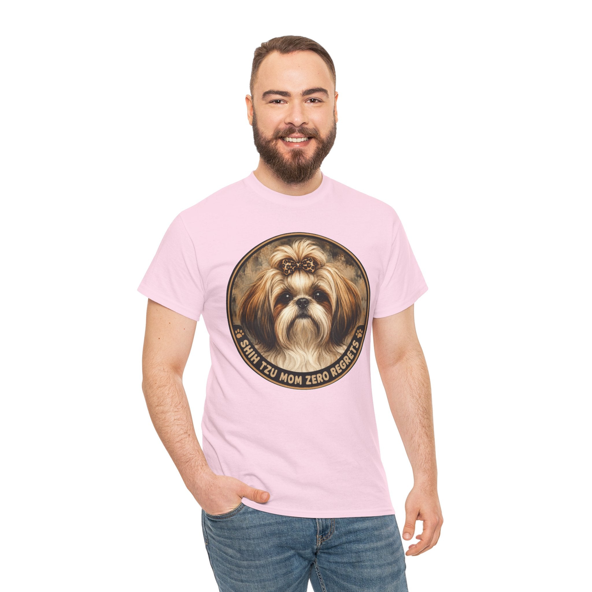 Shih Tzu Mom Zero Regrets T-Shirt | Shih Tzu Owner Tee