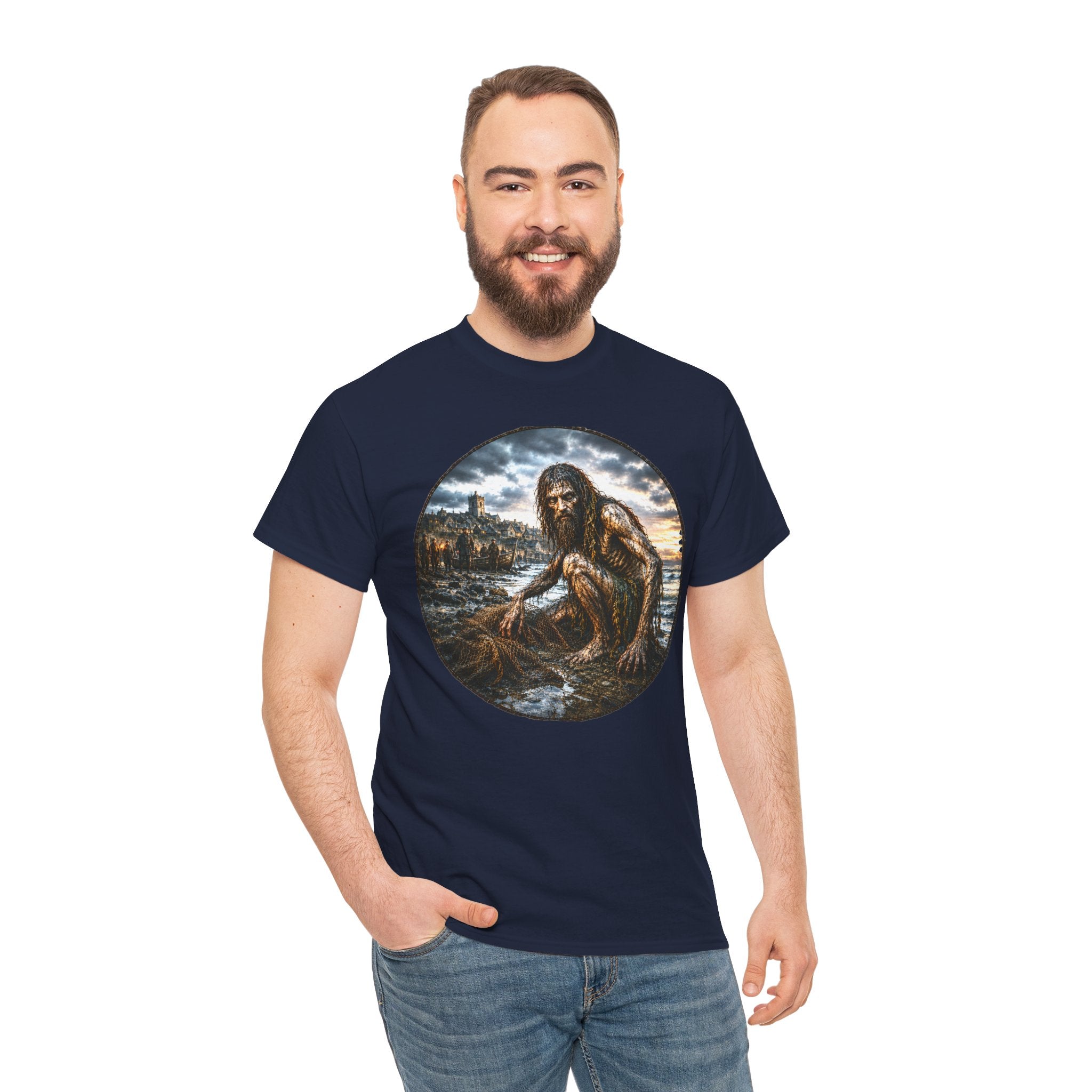 Wild Man of Orford T-Shirt | Medieval Sea Folklore Tee