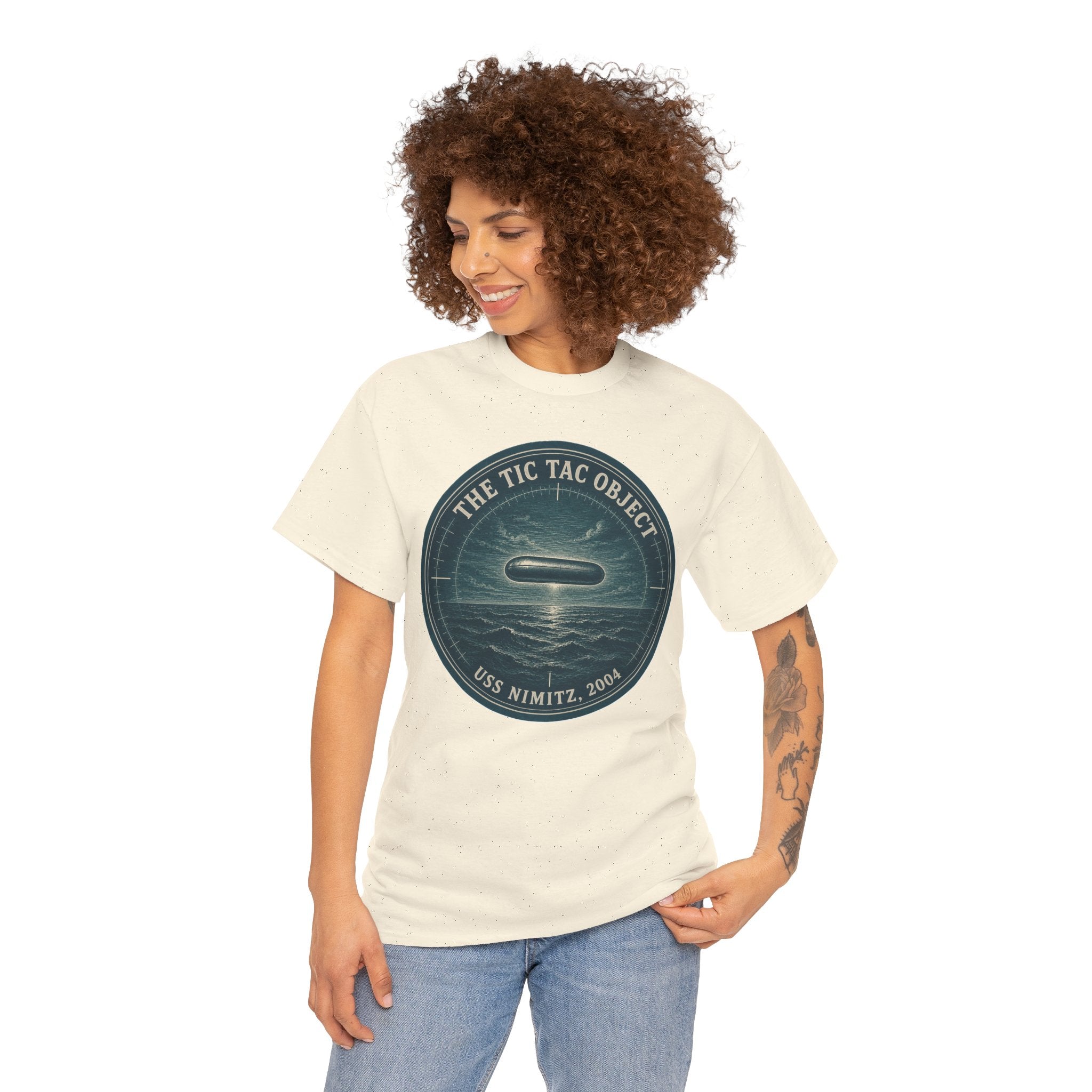 The Tic Tac Object T-Shirt | USS Nimitz 2004 UFO Tee
